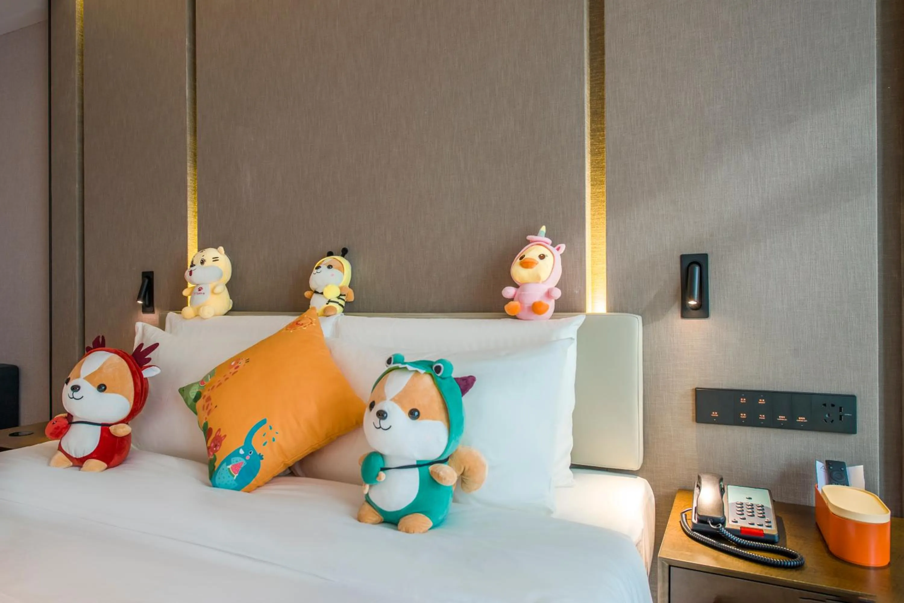 Bed in Atour Hotel Dongguan Humen Avenue