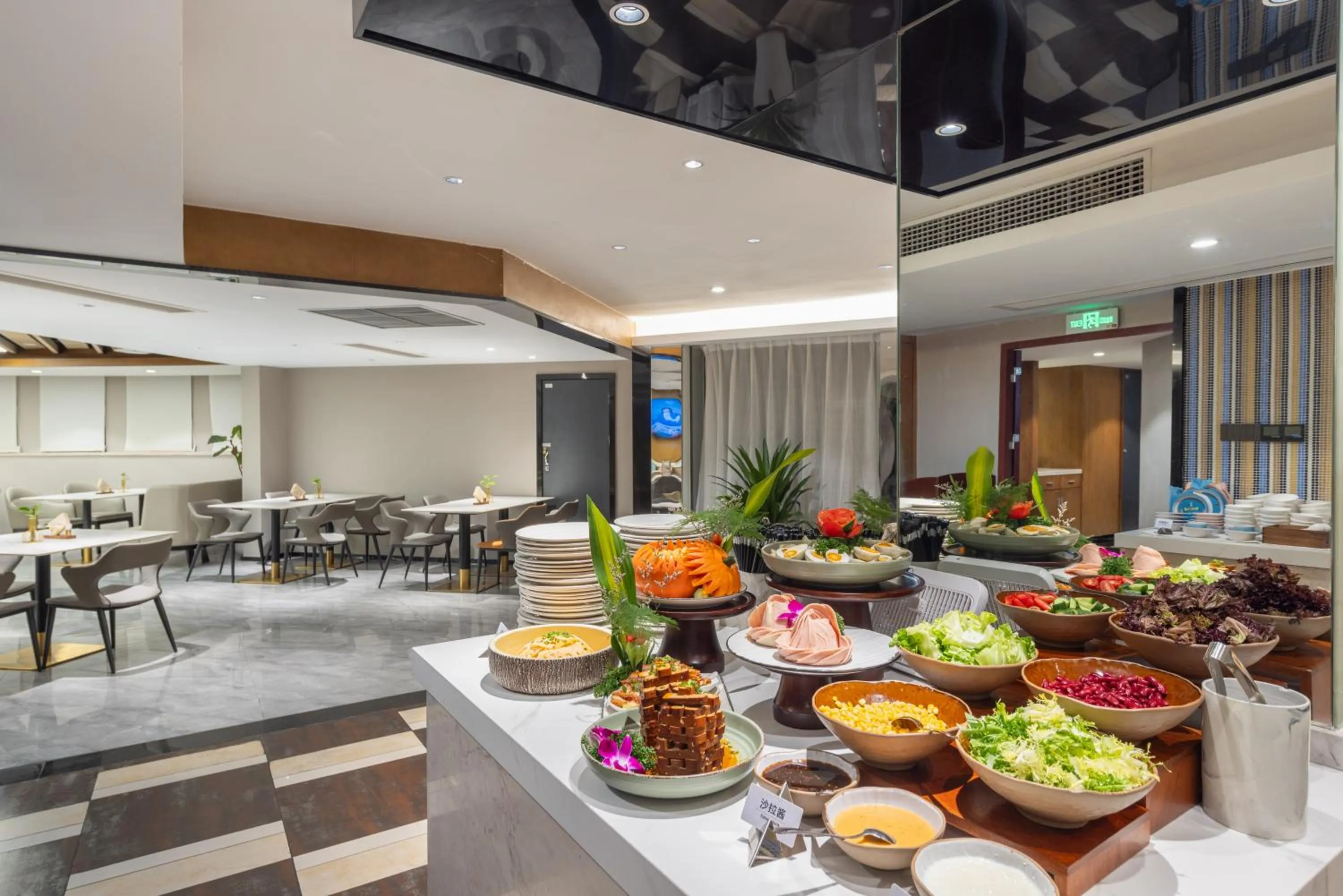 Restaurant/places to eat in Atour Hotel Chongqing North Railway Station