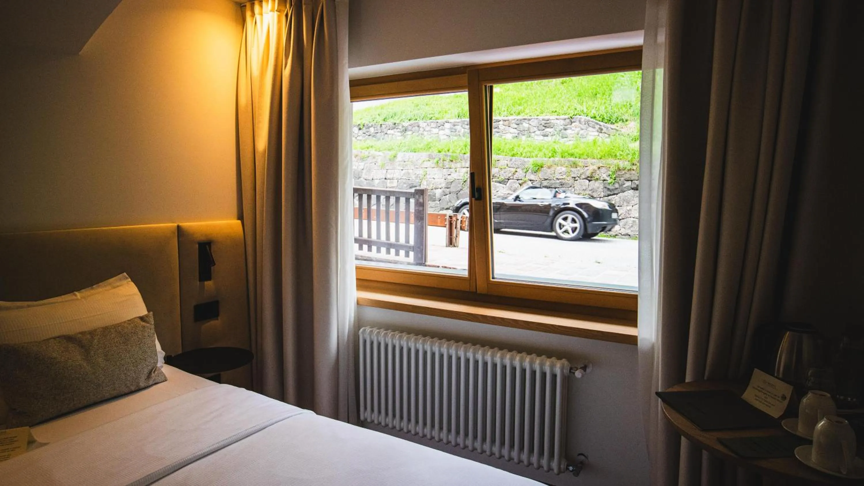 View (from property/room), Bed in Naturae Lodge Wellness & Spa