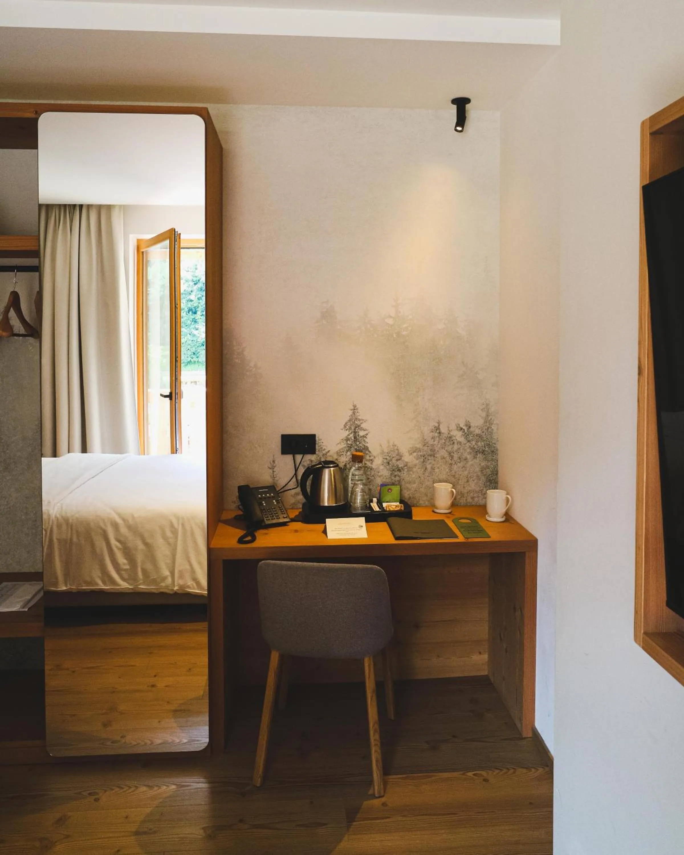 Decorative detail, Bed in Naturae Lodge Wellness & Spa