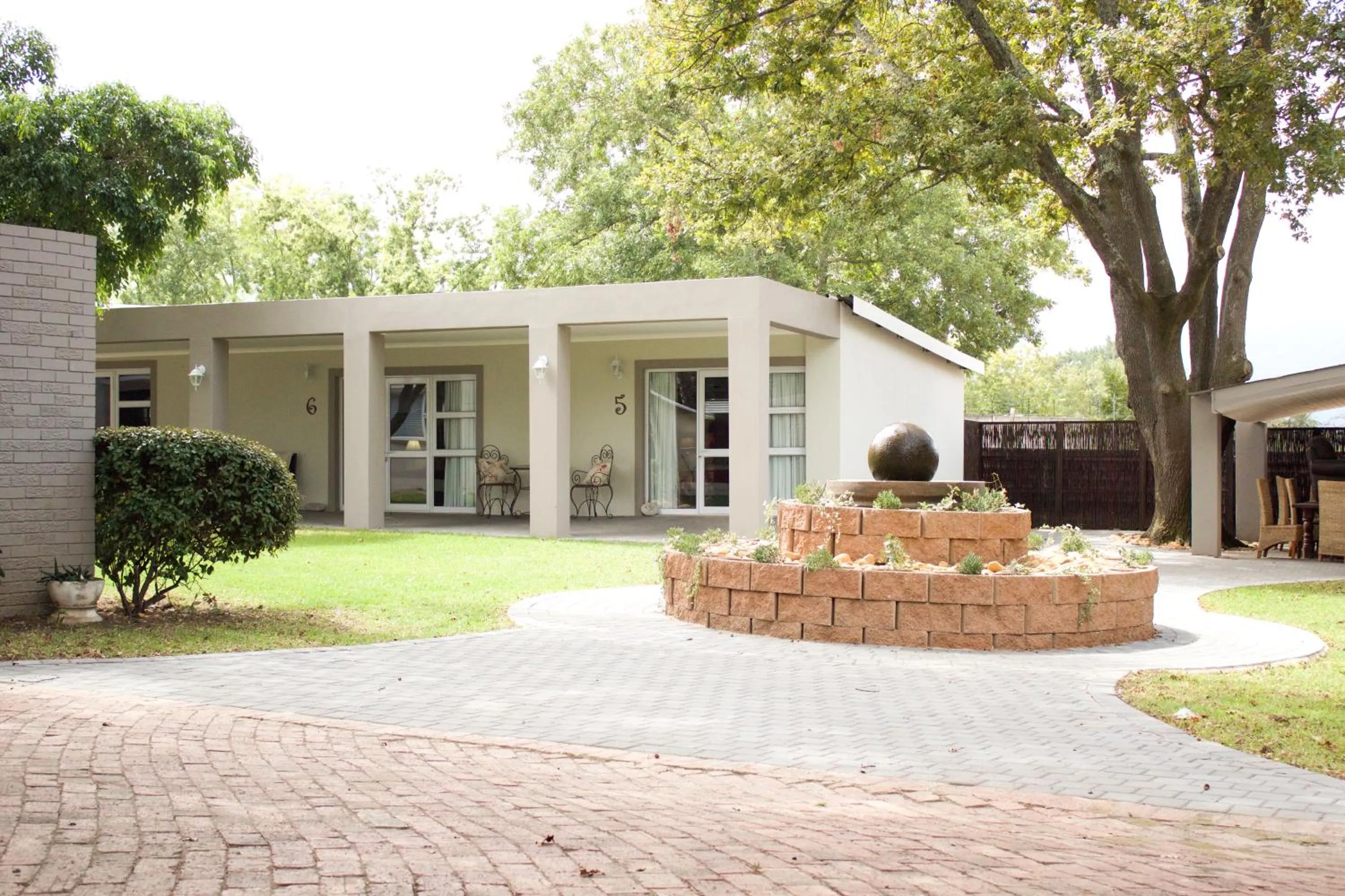 Balcony/Terrace in Nuwerus Lodge Paarl