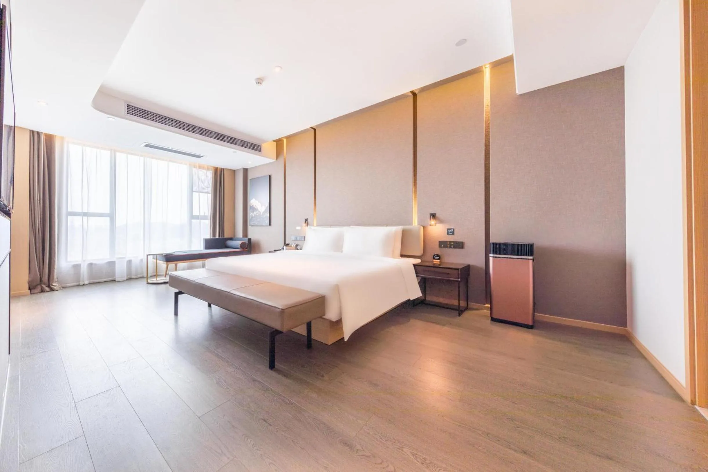 Bedroom, Bed in Atour Hotel Dongguan Fenggang