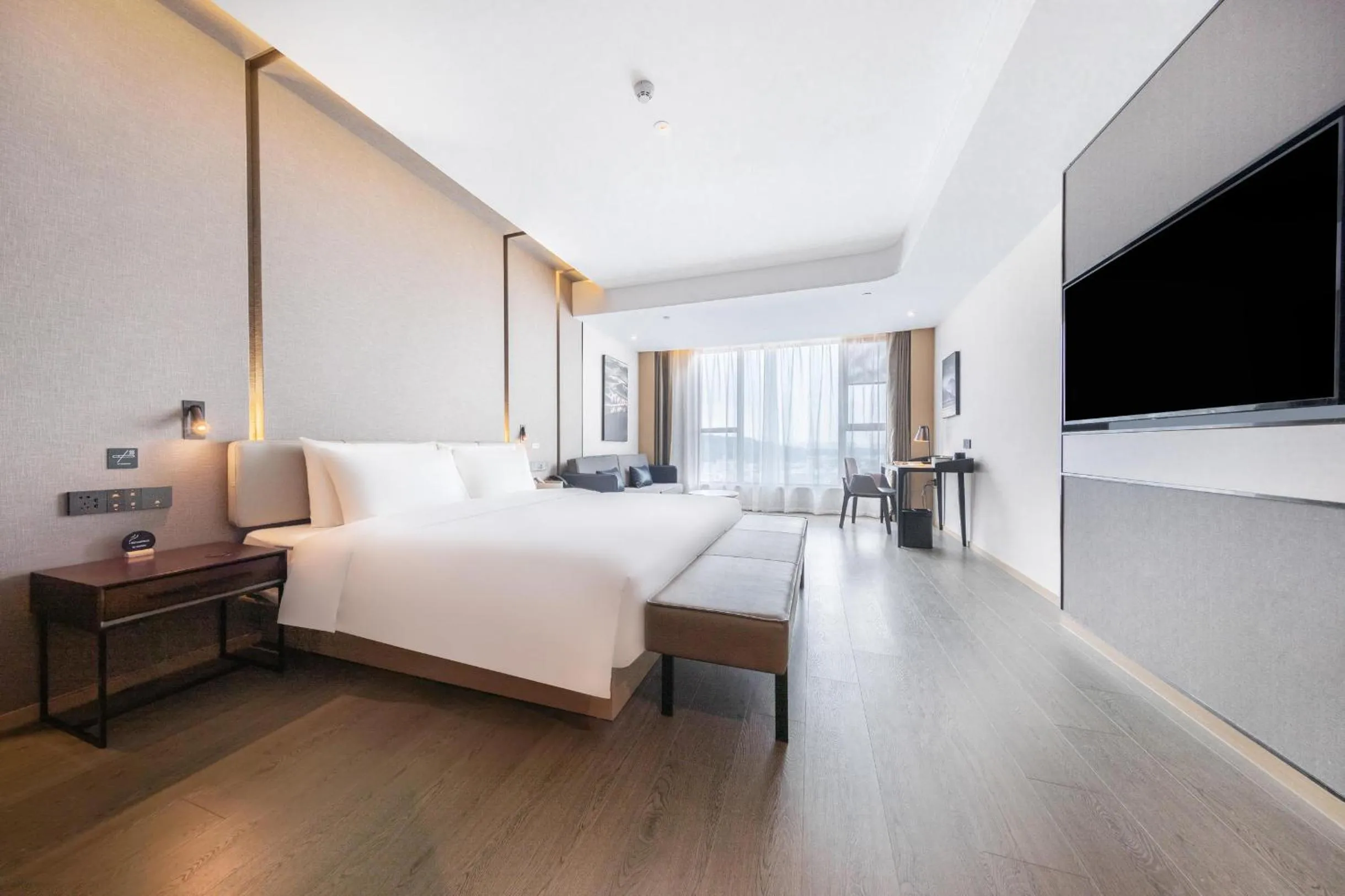 Bedroom, Bed in Atour Hotel Dongguan Fenggang