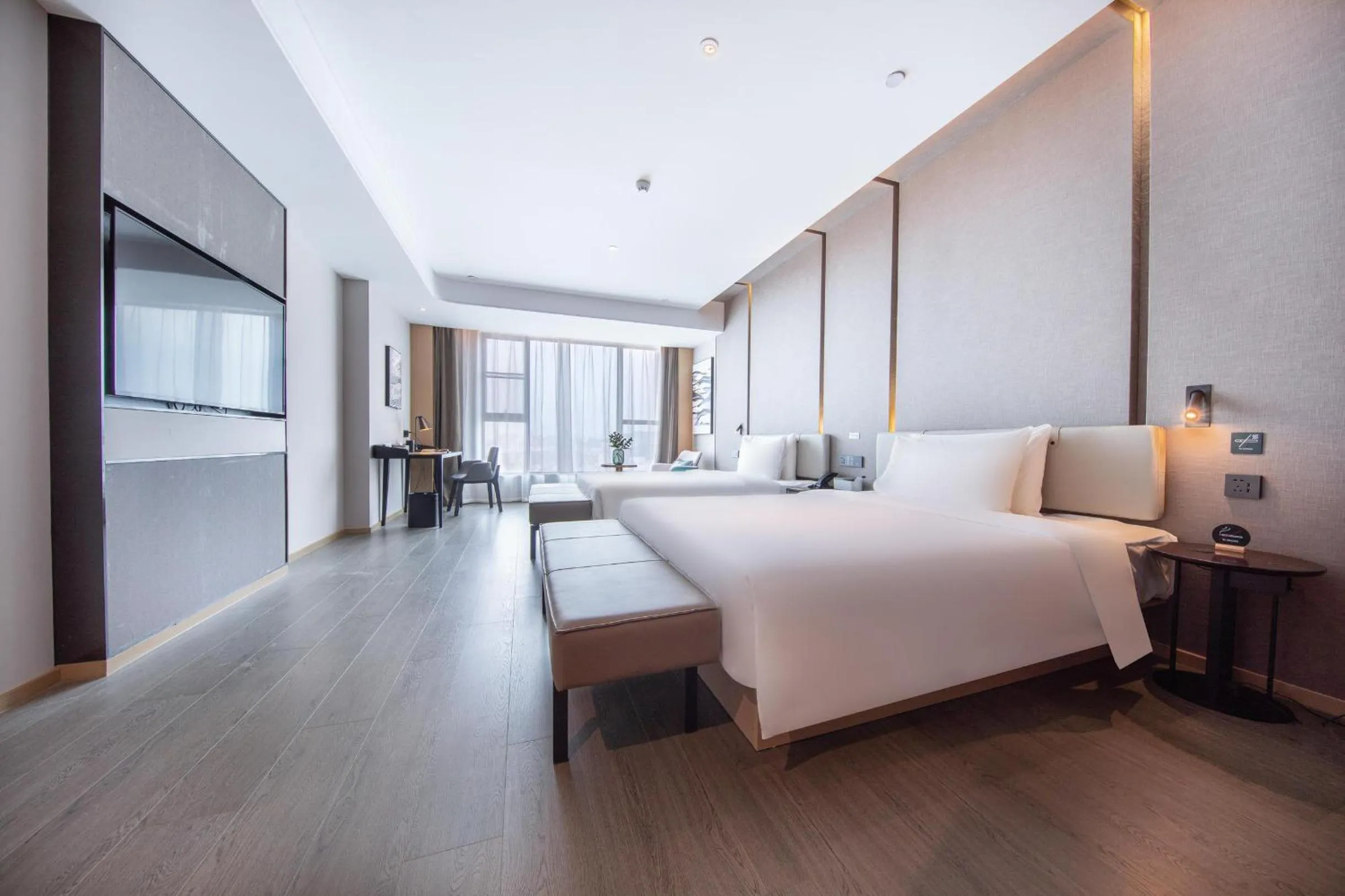 Bedroom, Bed in Atour Hotel Dongguan Fenggang