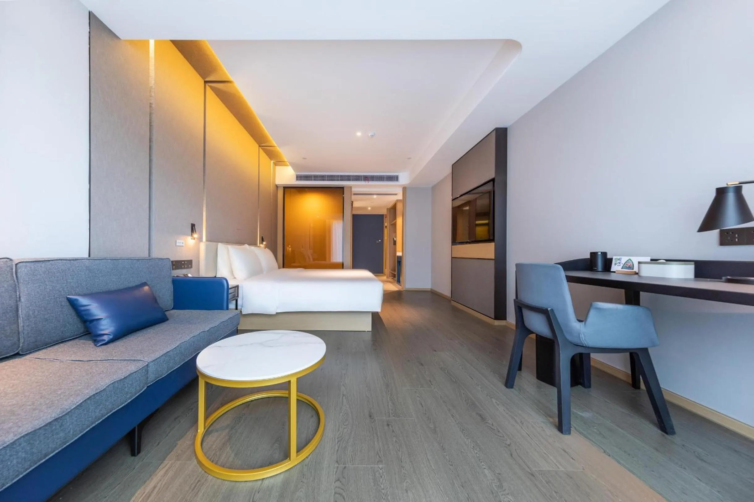 Bedroom, Bed in Atour Hotel Dongguan Fenggang