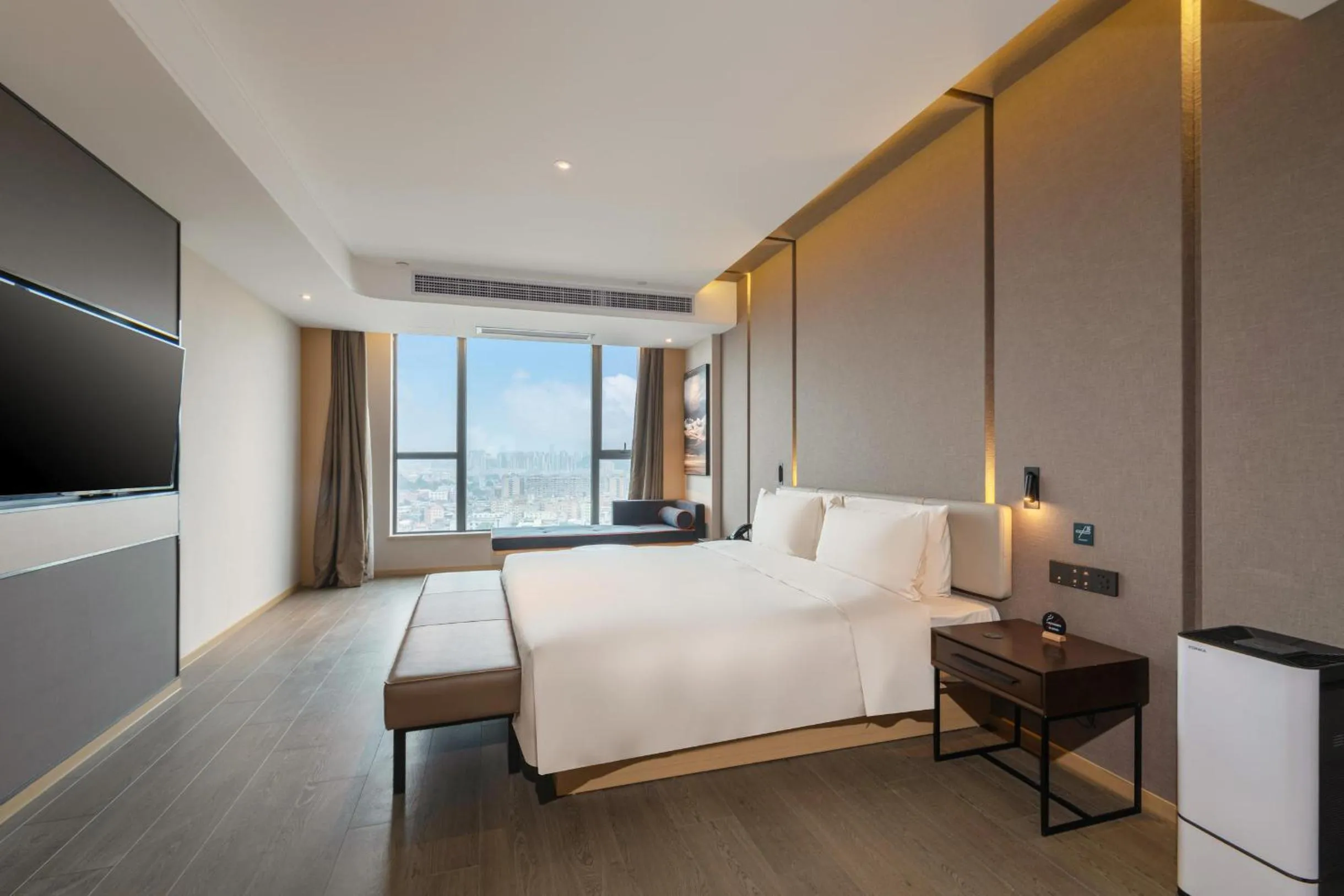 Bedroom, Bed in Atour Hotel Dongguan Fenggang