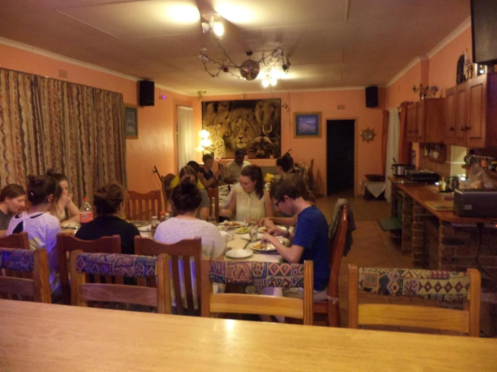 Dining area in Gateway Guesthouse