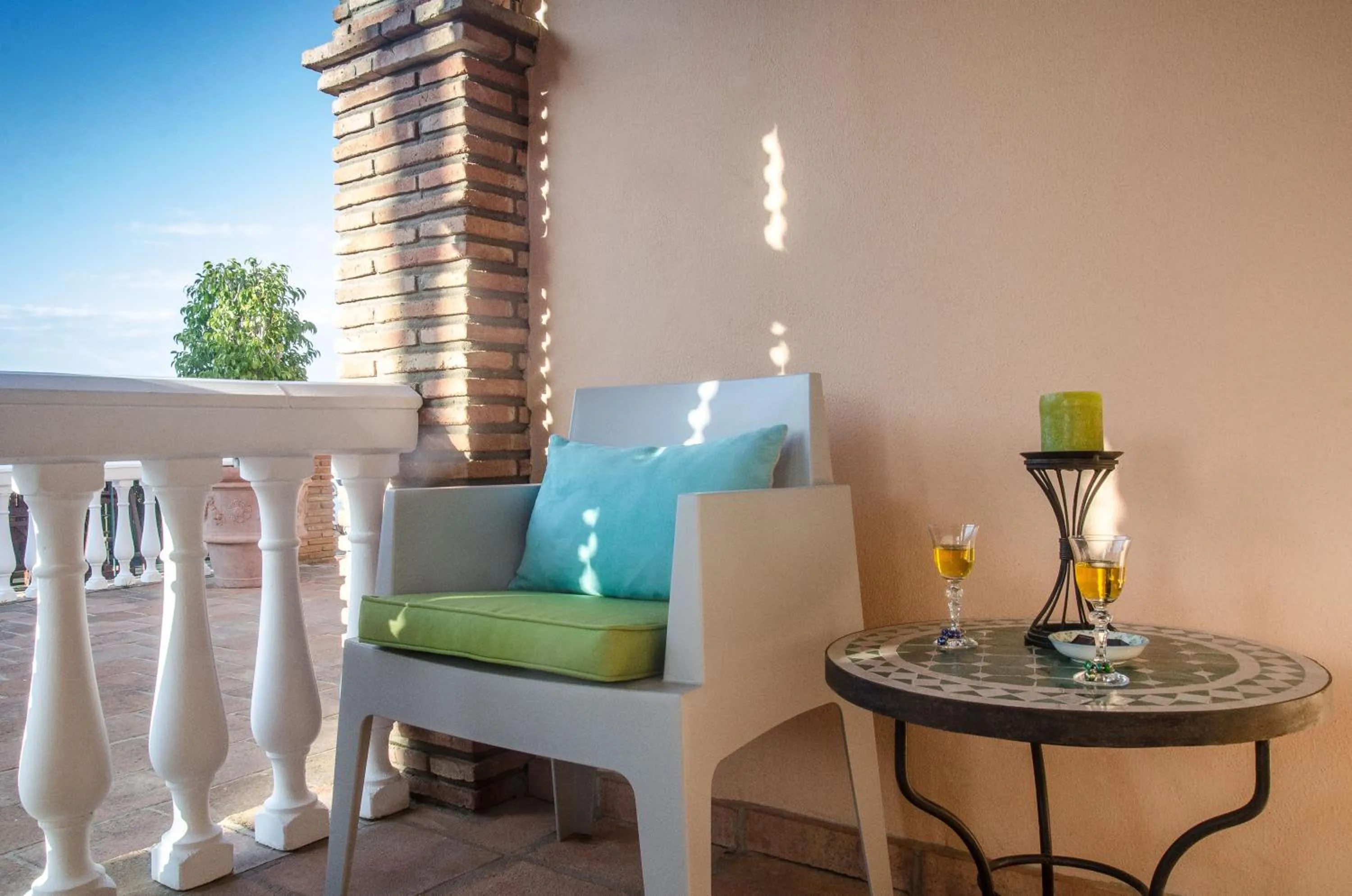 Balcony/Terrace in Villa Conmigo Bed & Breakfast