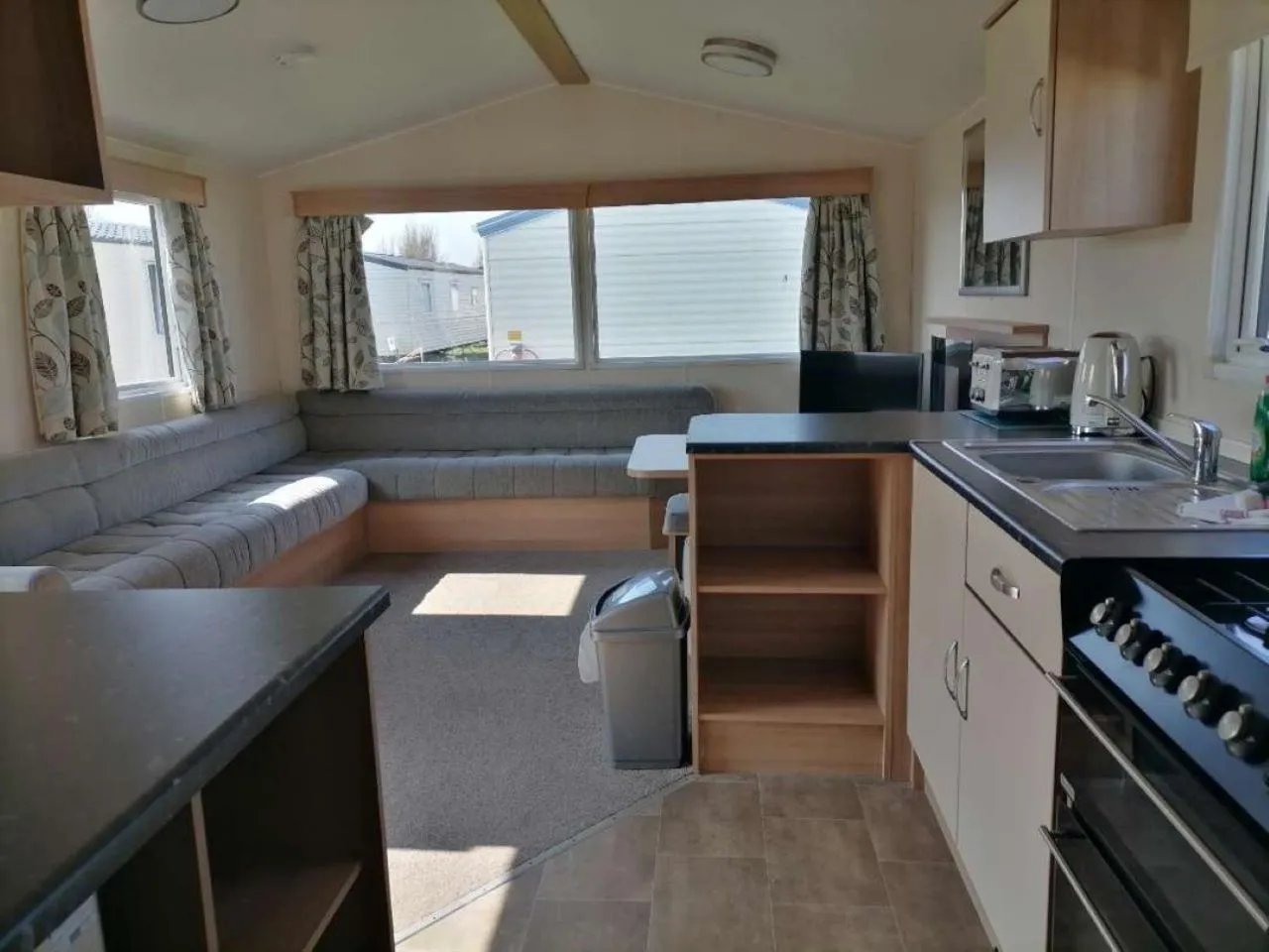 Kitchen or kitchenette in Camber Sands Holiday Park