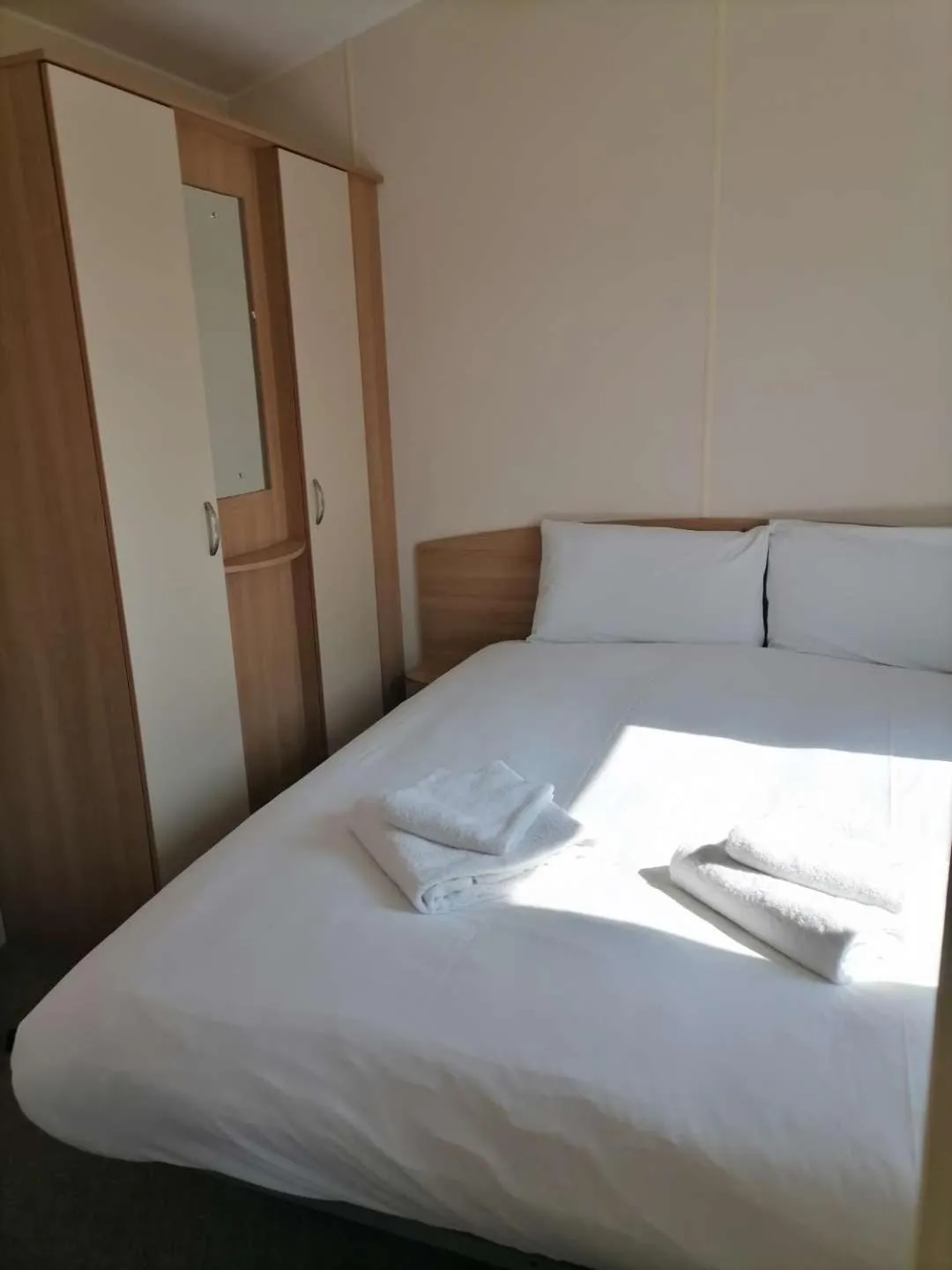 Bed in Camber Sands Holiday Park