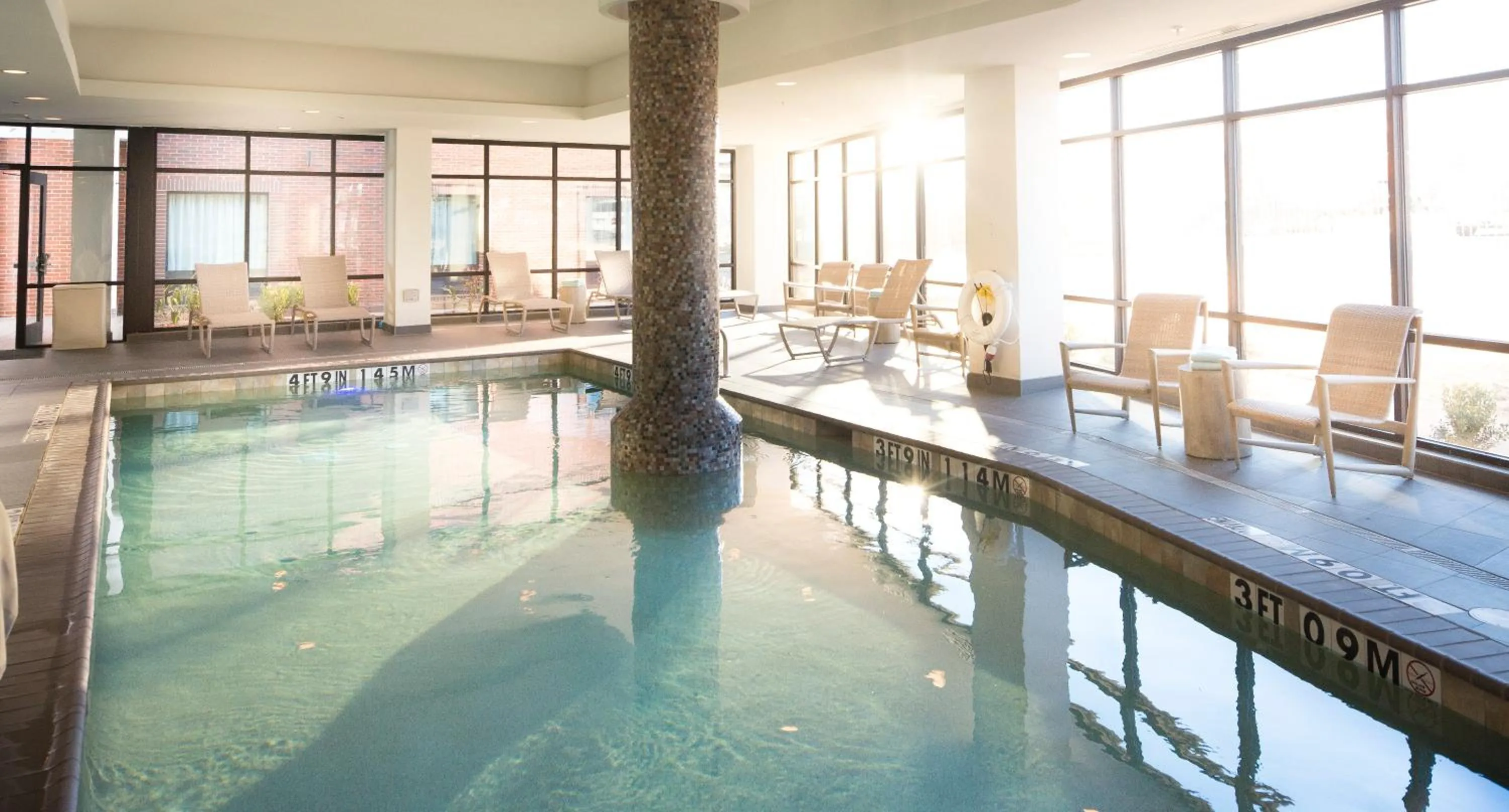 Swimming pool in Holiday Inn Express & Suites Oklahoma City Downtown - Bricktown by IHG