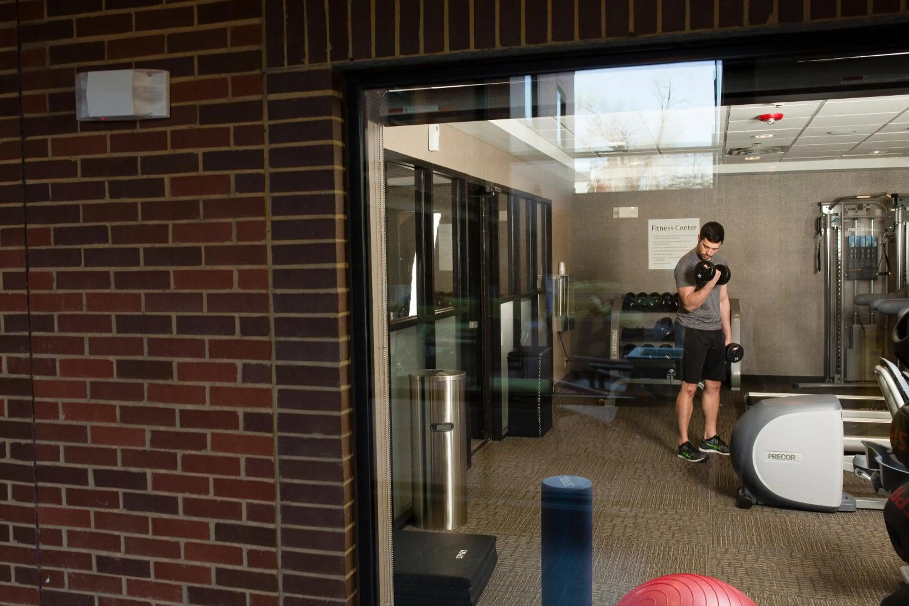 Fitness centre/facilities in Holiday Inn Express & Suites Oklahoma City Downtown - Bricktown by IHG