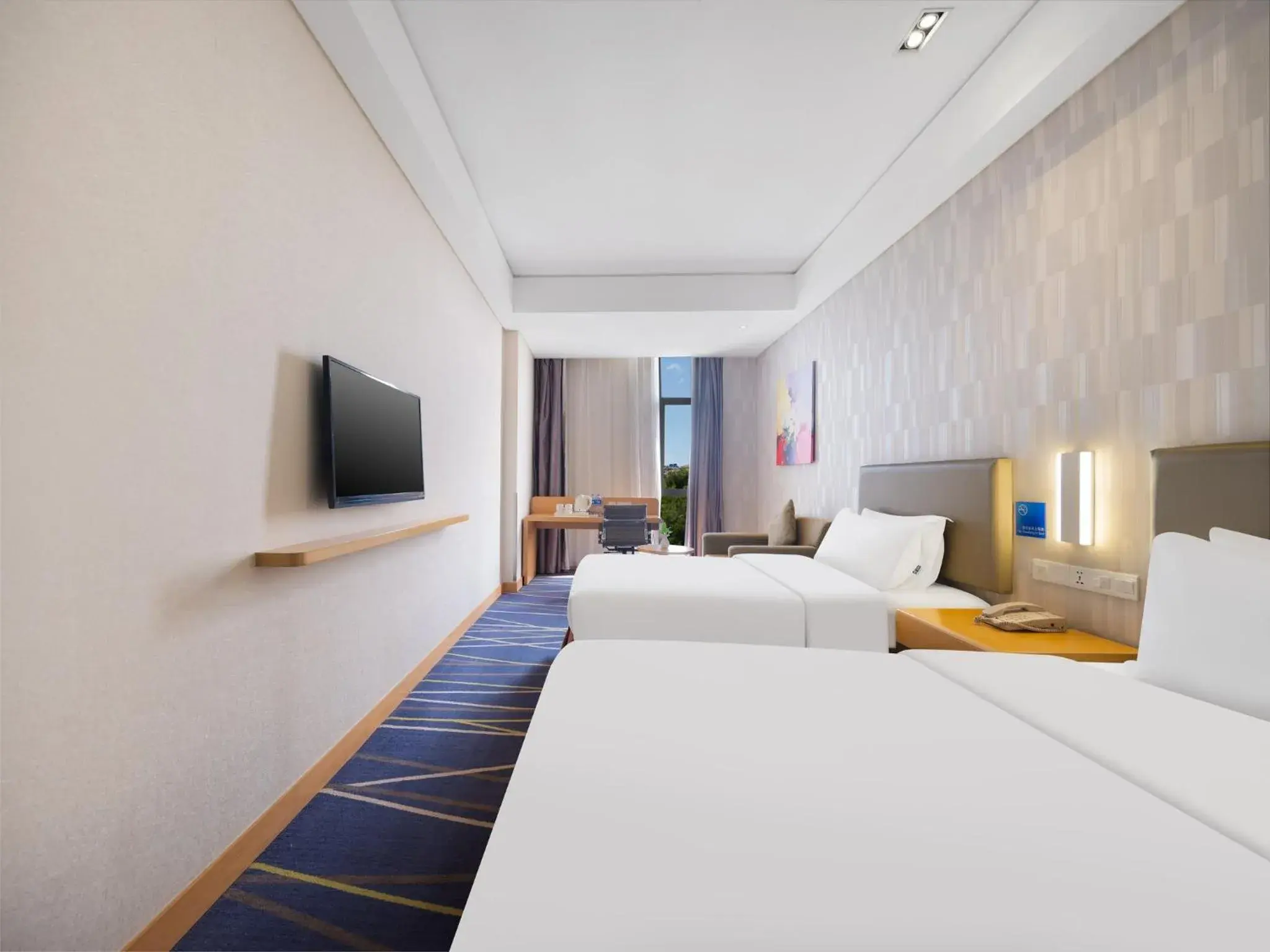 Standard Twin Room in Holiday Inn Express Zhengzhou Airport by IHG Standard Twin Room in Holiday Inn Express Zhengzhou Airport by IHG