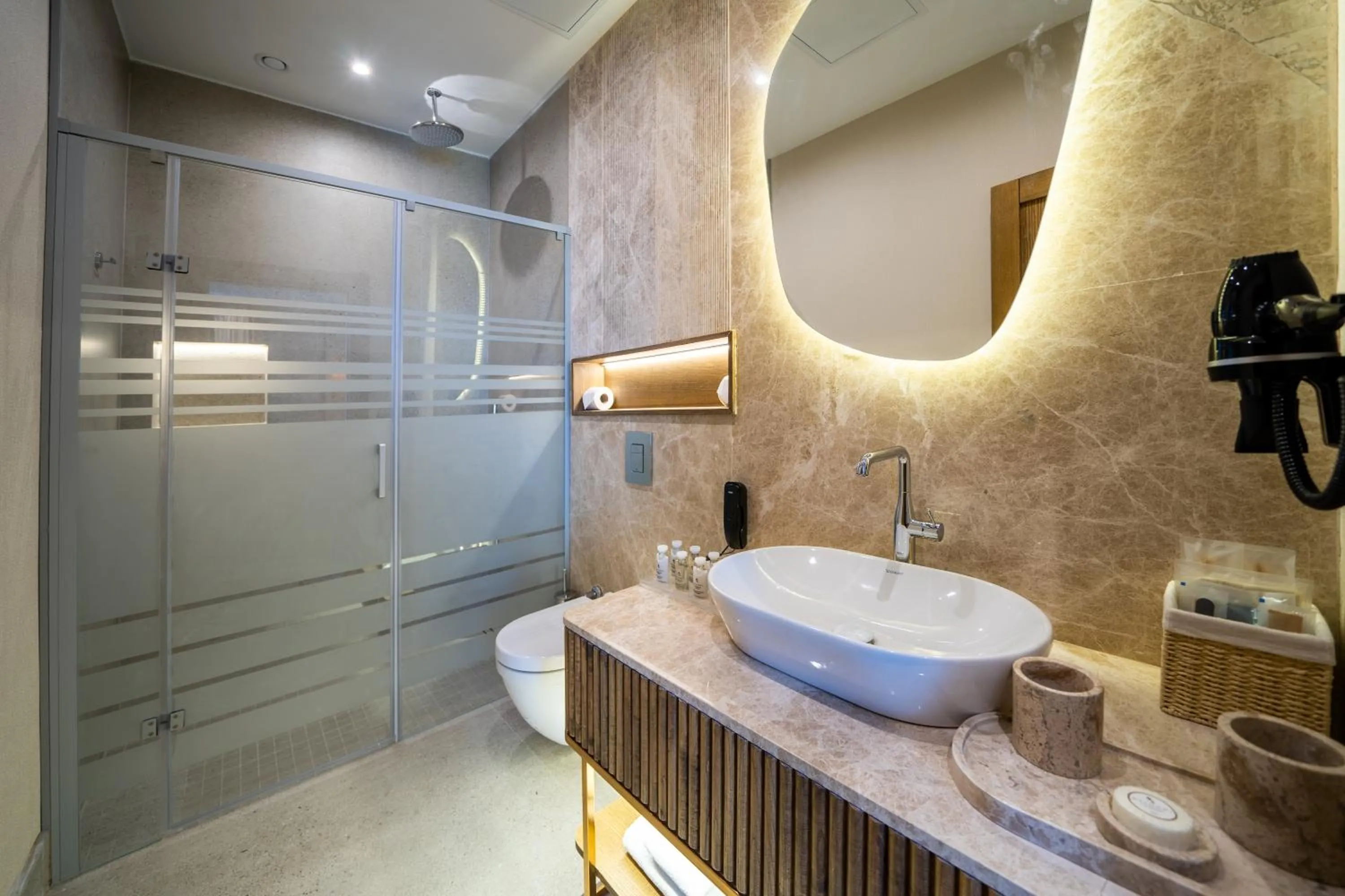 Shower in La Blanche Island Bodrum