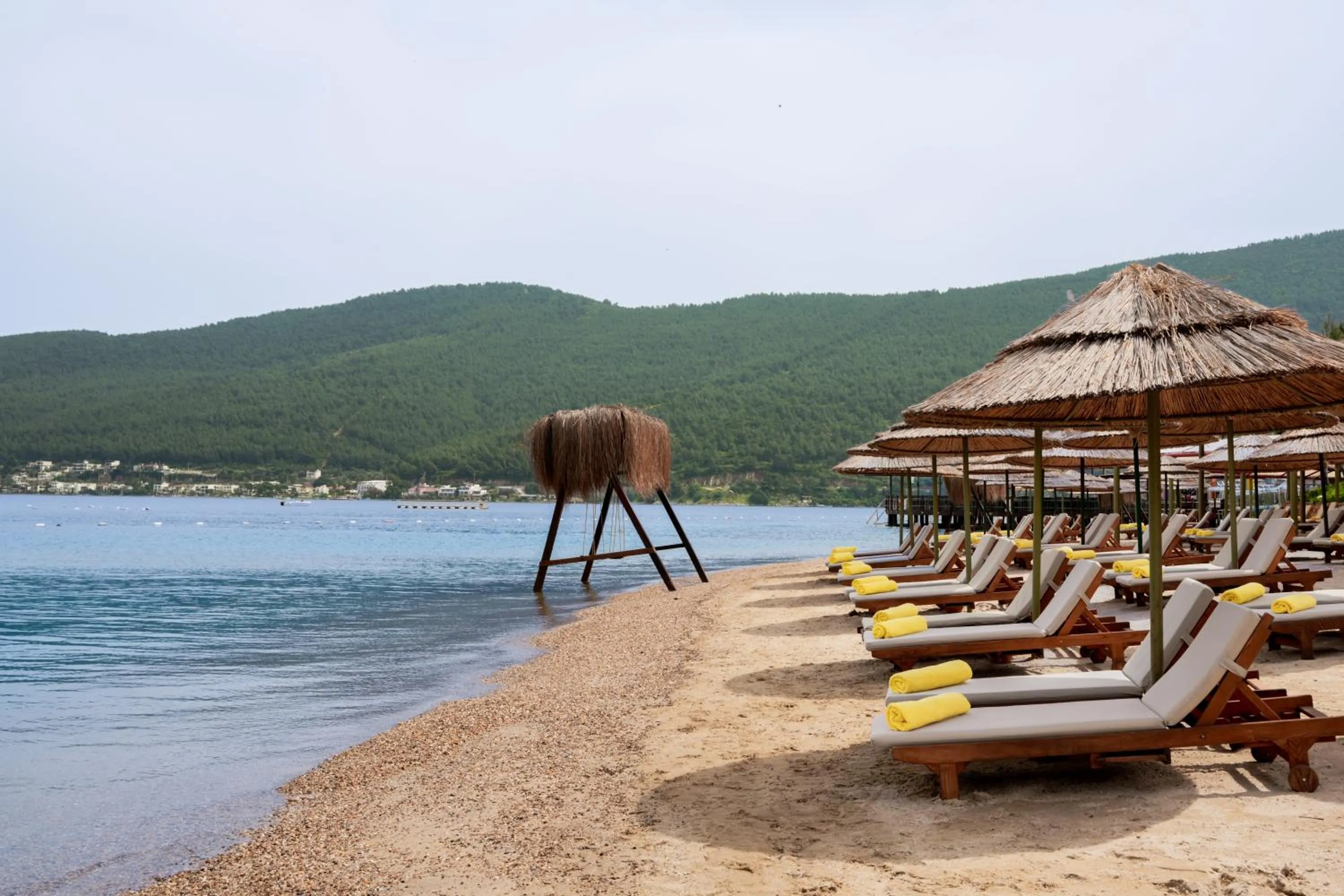 Beach in La Blanche Island Bodrum