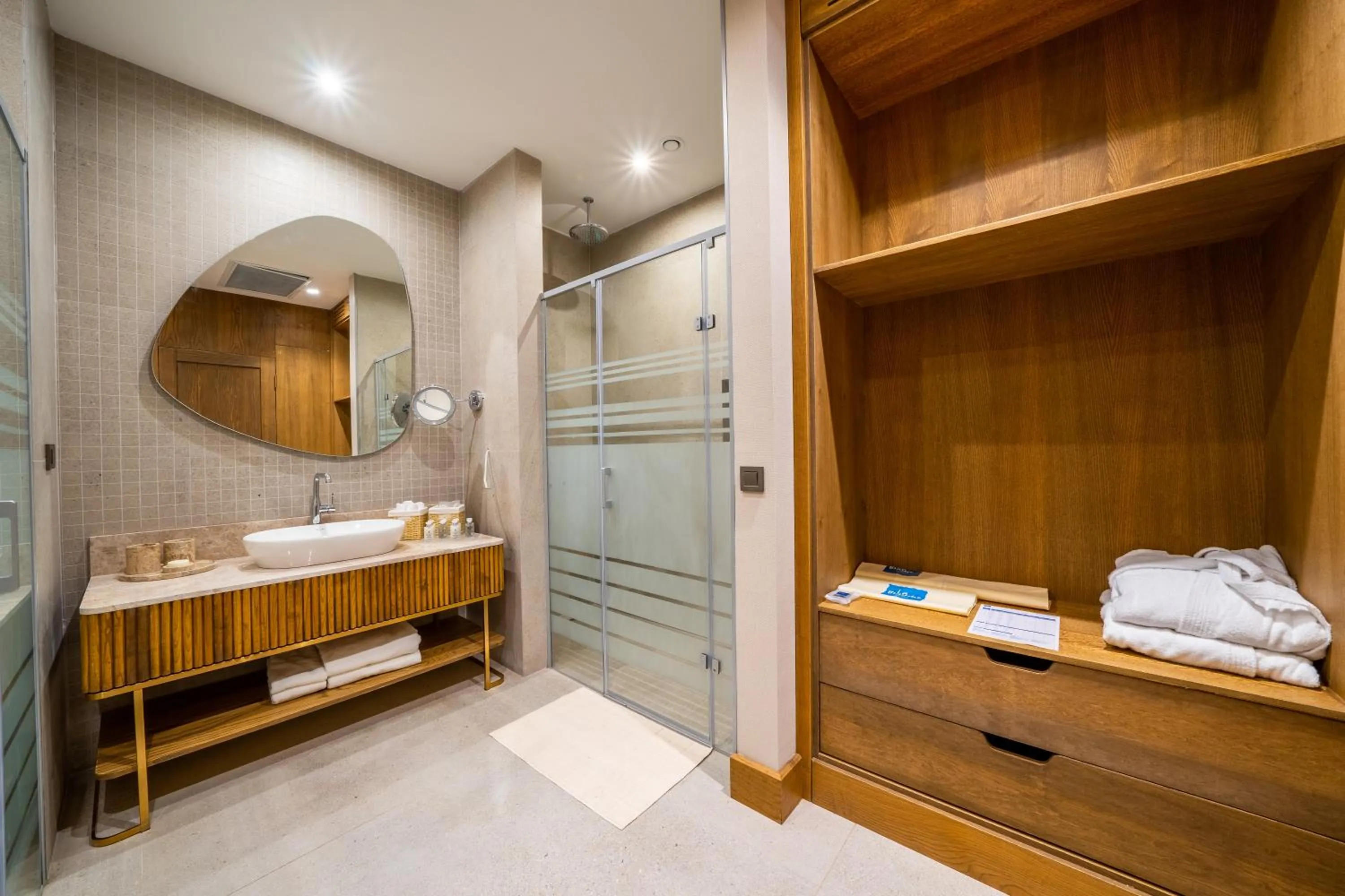 Shower in La Blanche Island Bodrum