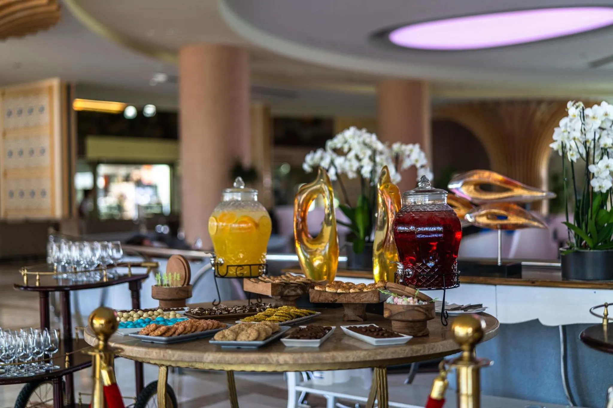 Lobby or reception in La Blanche Island Bodrum