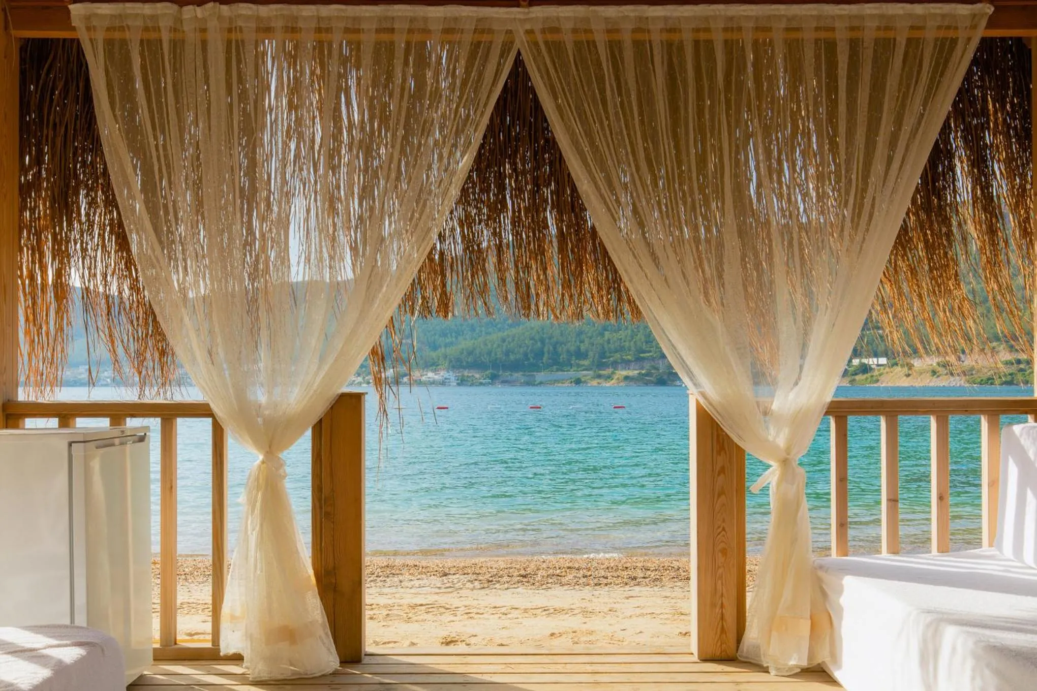 Beach in La Blanche Island Bodrum