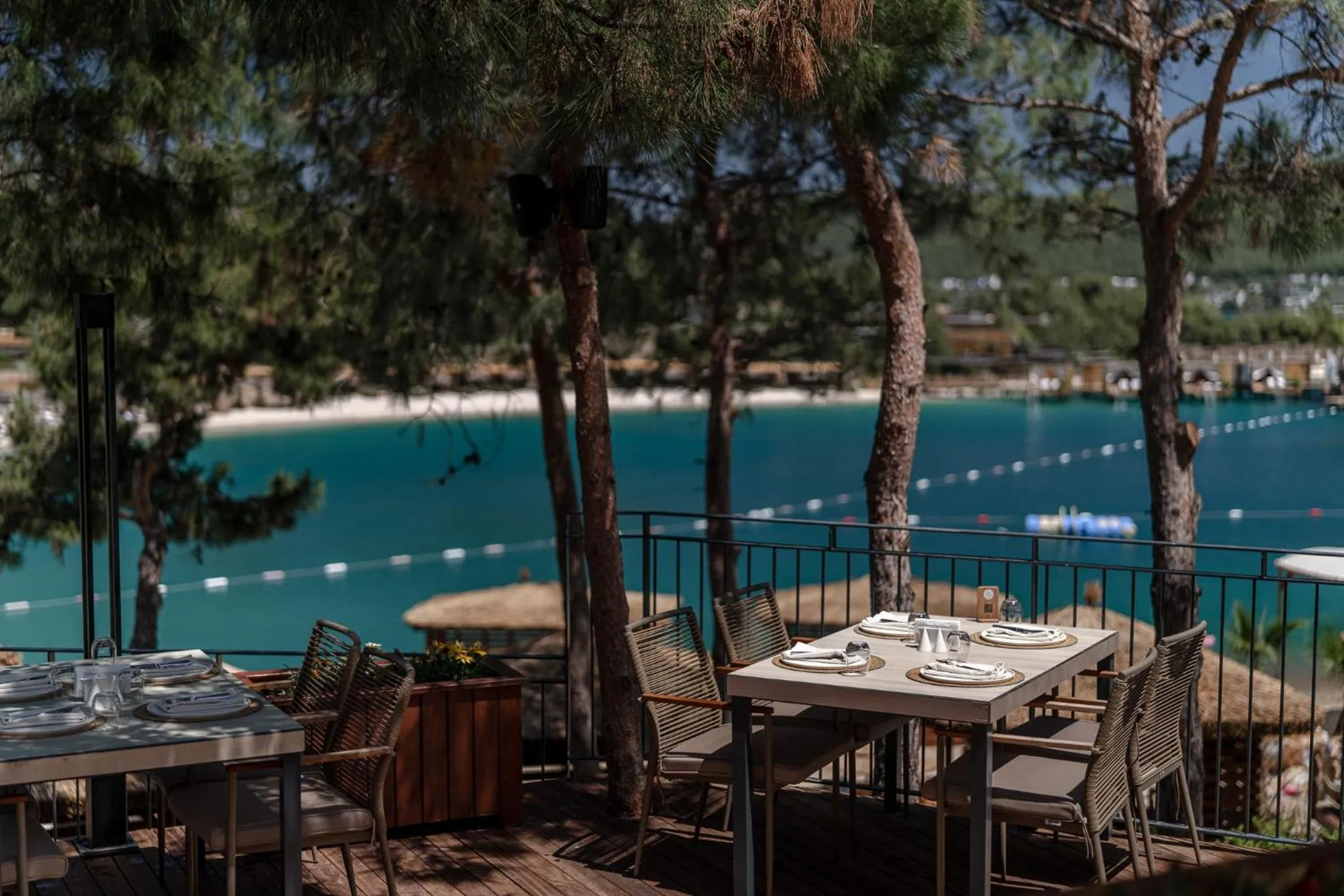 Restaurant/places to eat in La Blanche Island Bodrum