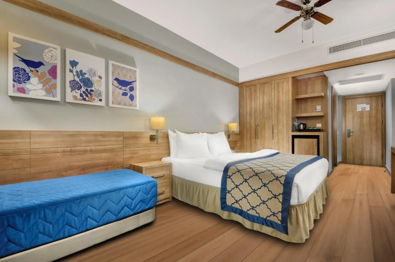 Bed in La Blanche Island Bodrum