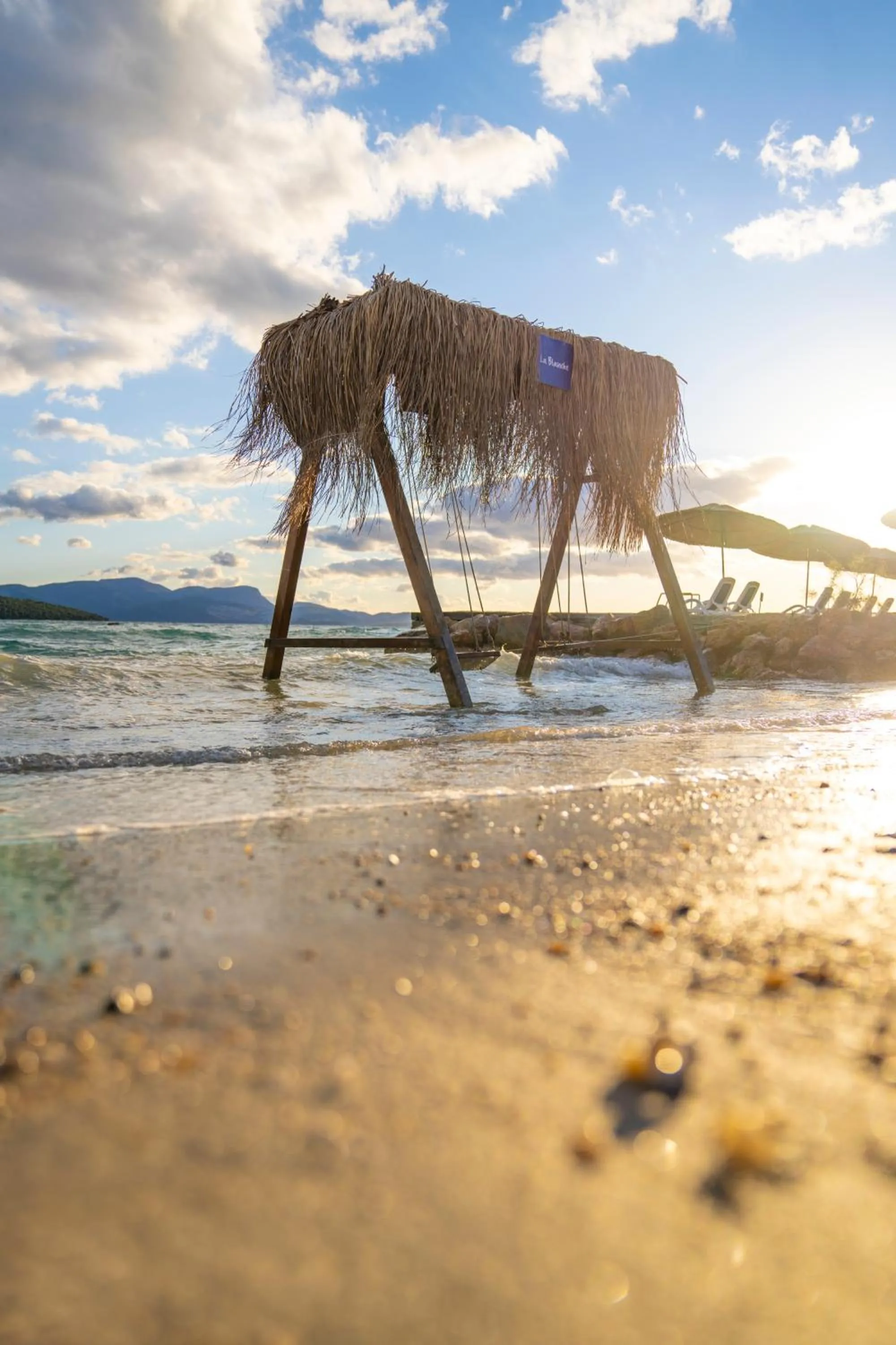Beach in La Blanche Island Bodrum