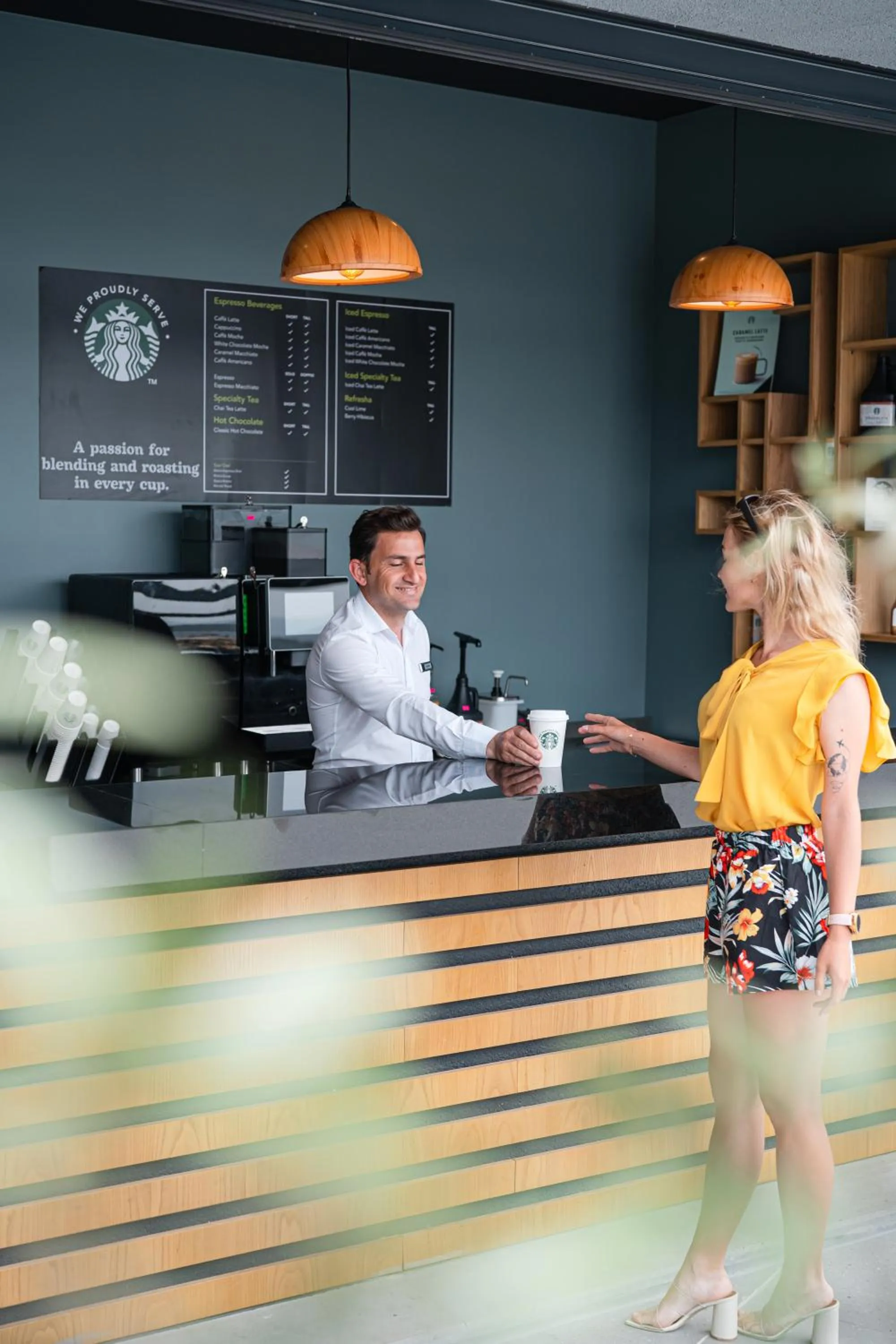 Coffee/tea facilities in La Blanche Island Bodrum