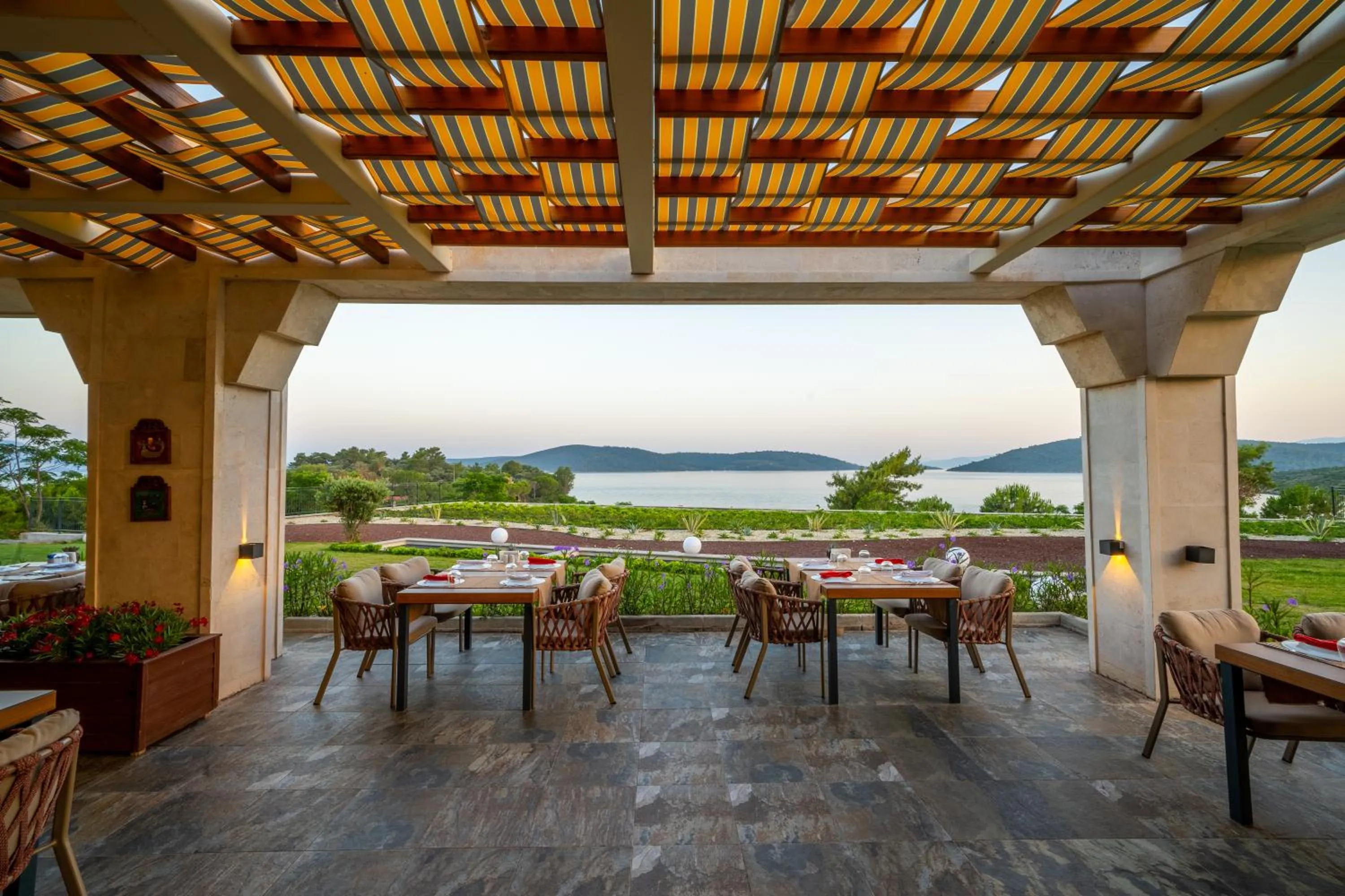 Day in La Blanche Island Bodrum