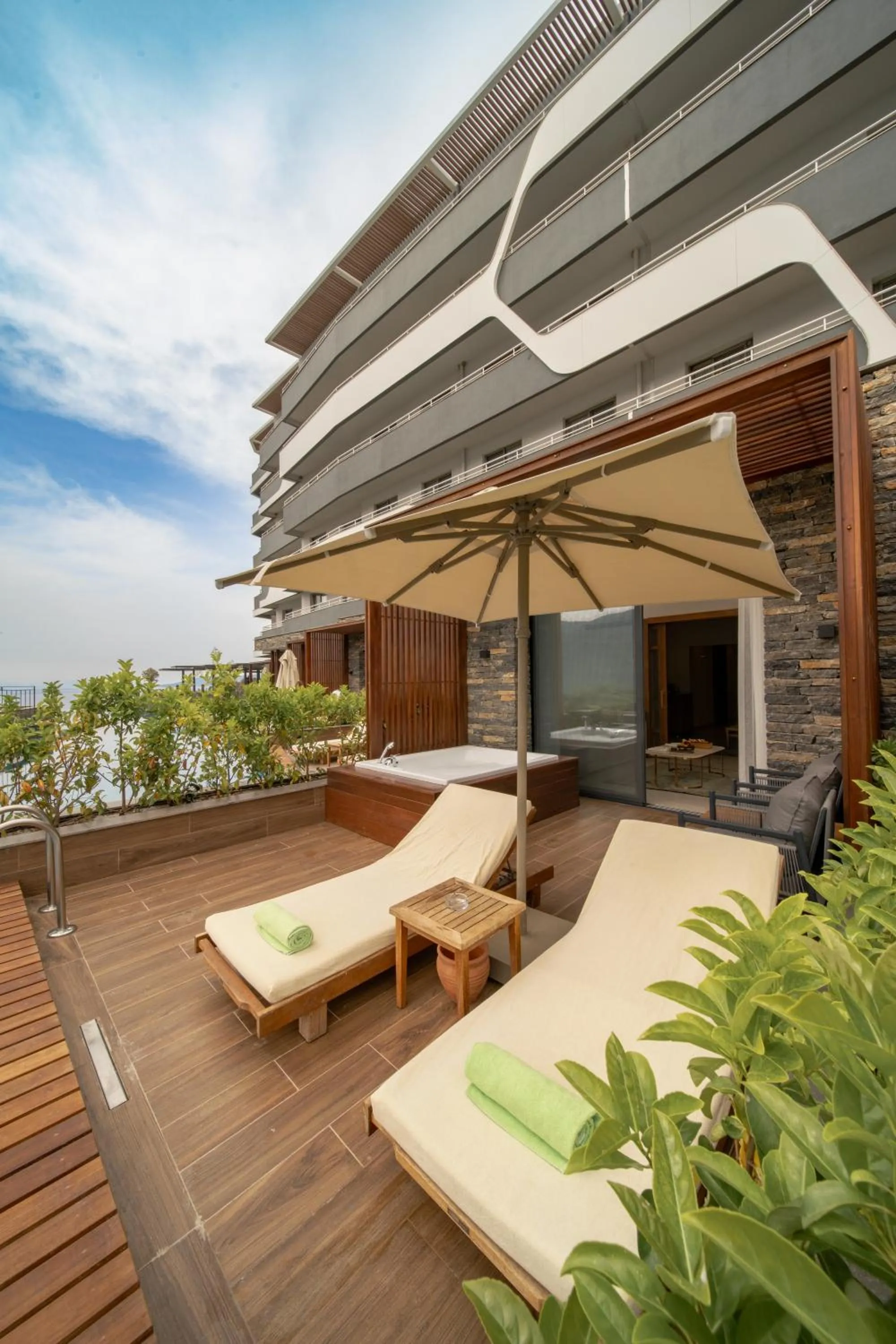 Balcony/Terrace in La Blanche Island Bodrum