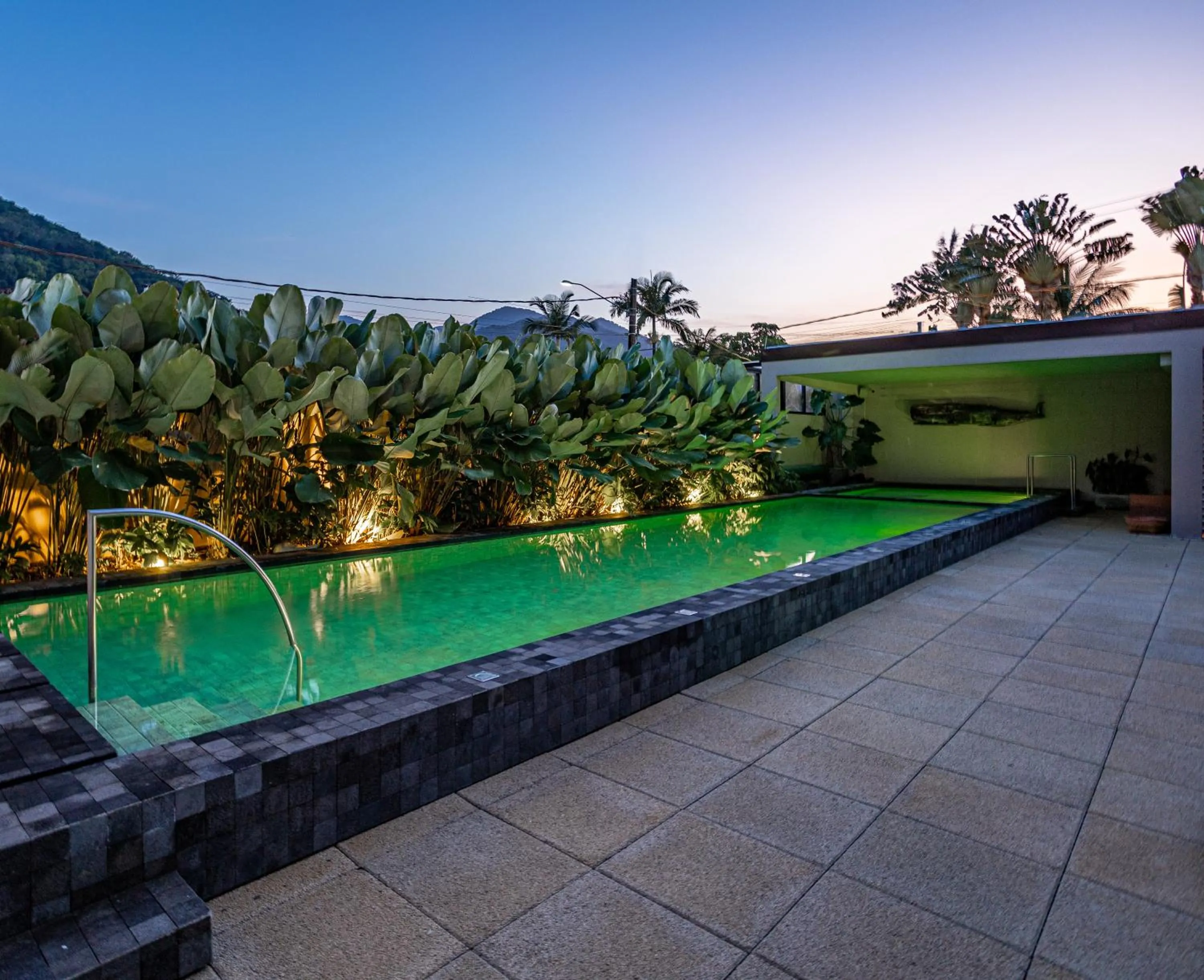 Swimming pool in Pousada Yamandu - SPA Aquecido