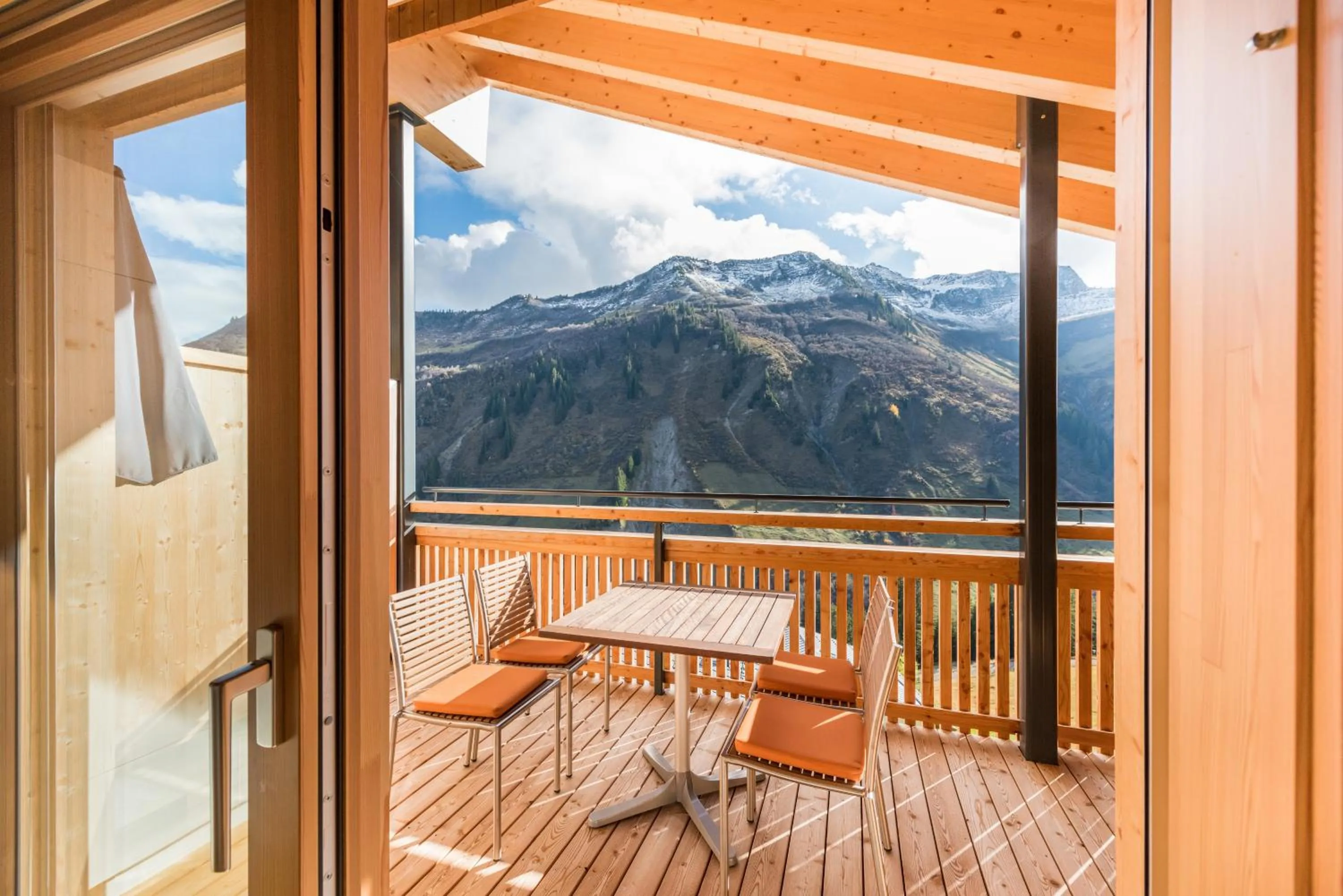 Balcony/Terrace in Damüls Appartements