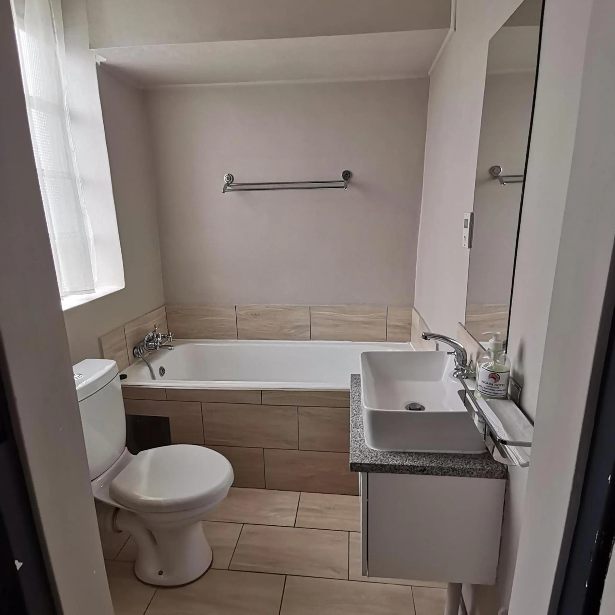 Toilet in Indaba Hotel - Sasolburg