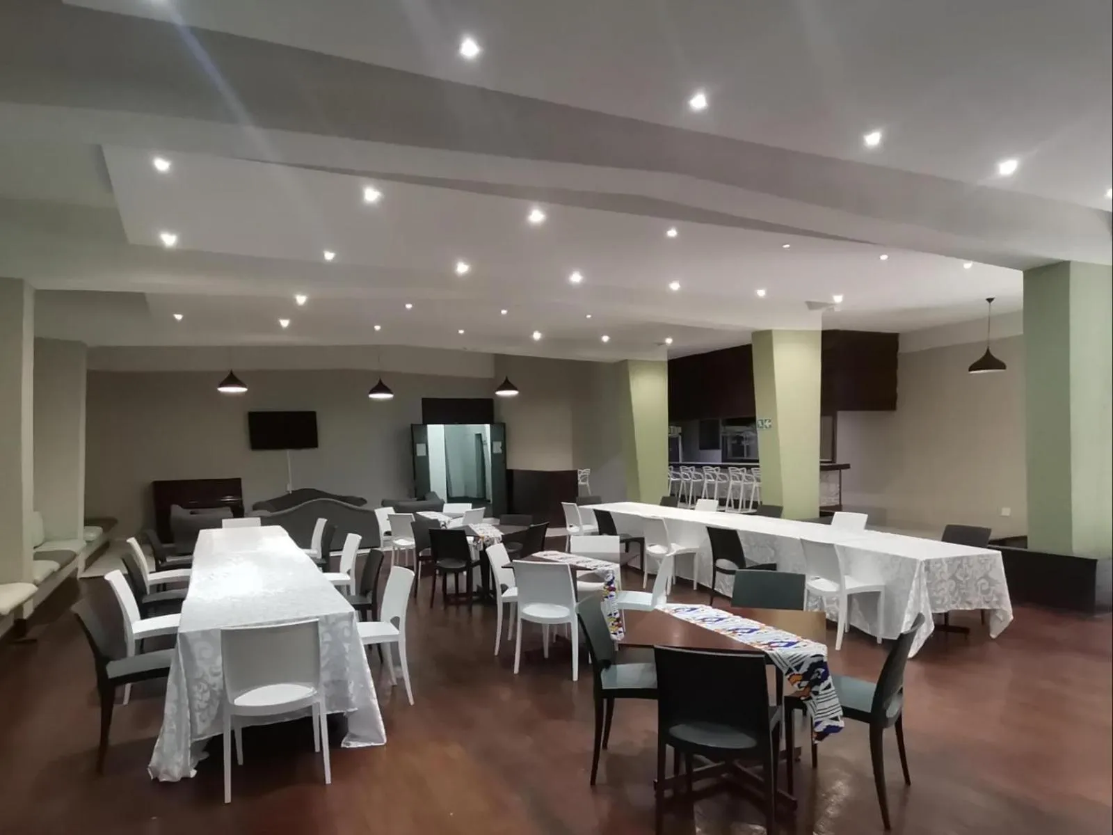 Dining area in Indaba Hotel - Sasolburg