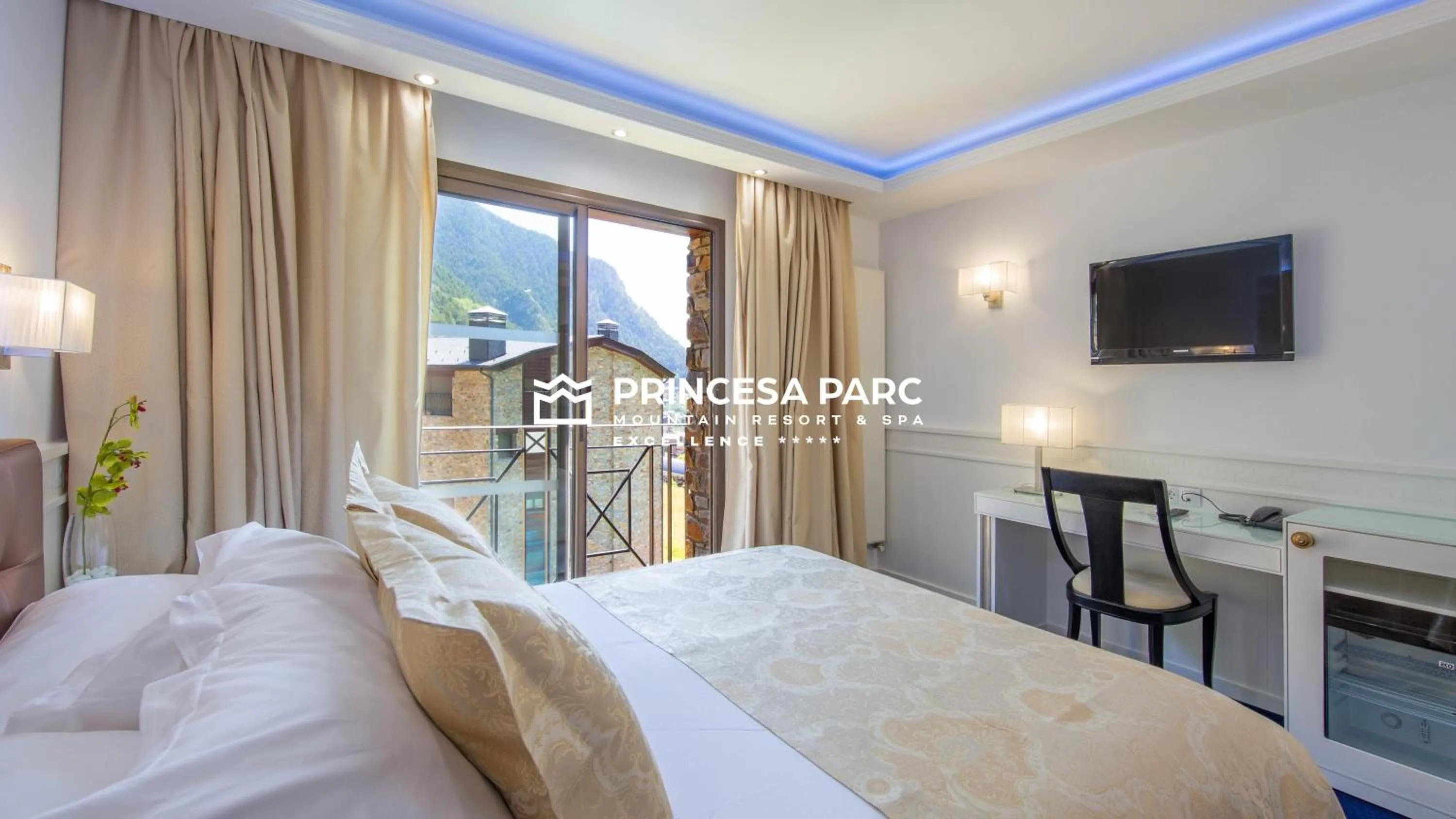 Bed in Hotel Princesa Parc Excellence