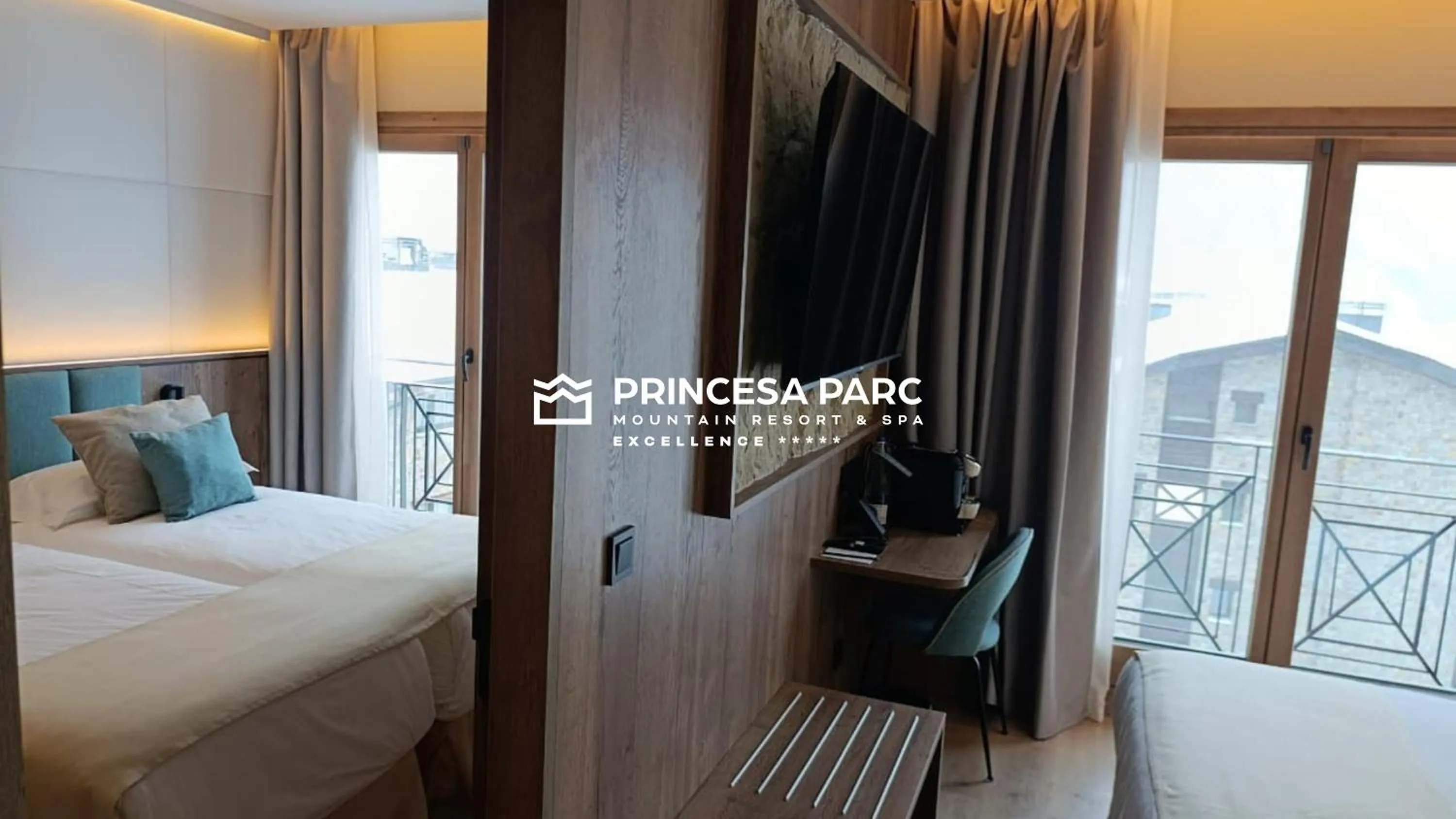 Bed in Hotel Princesa Parc Excellence