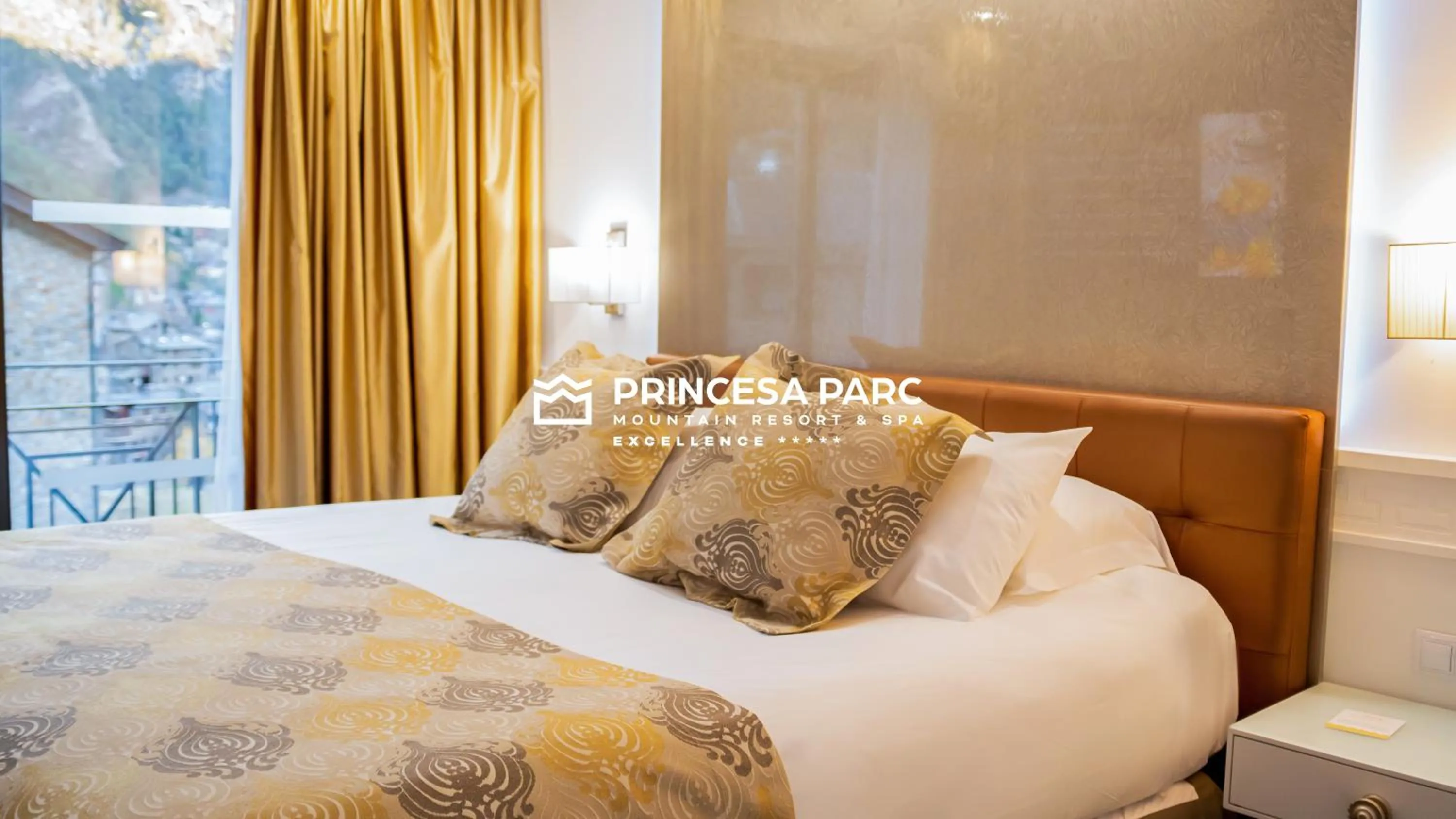 Bed in Hotel Princesa Parc Excellence