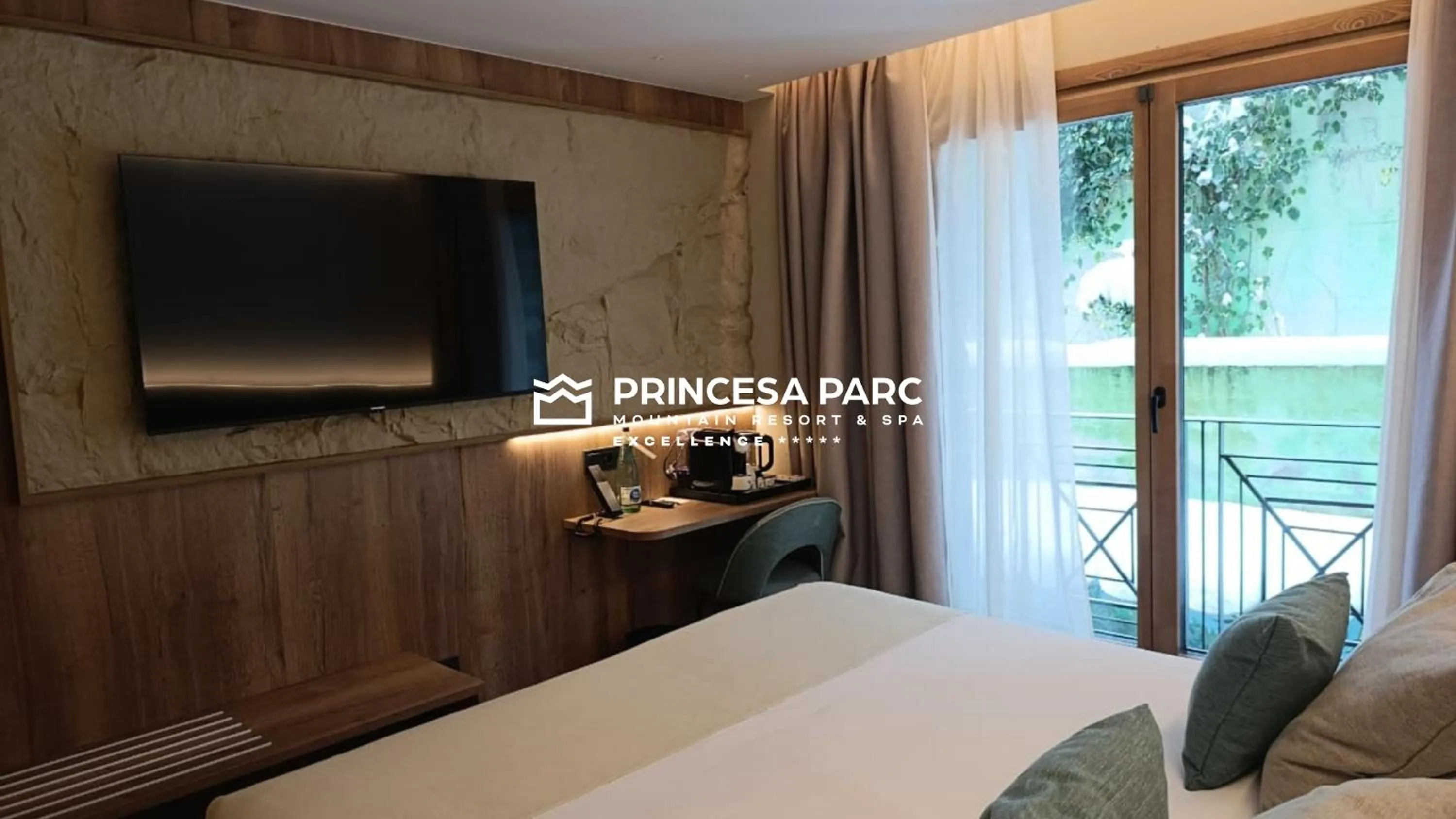 Bed in Hotel Princesa Parc Excellence