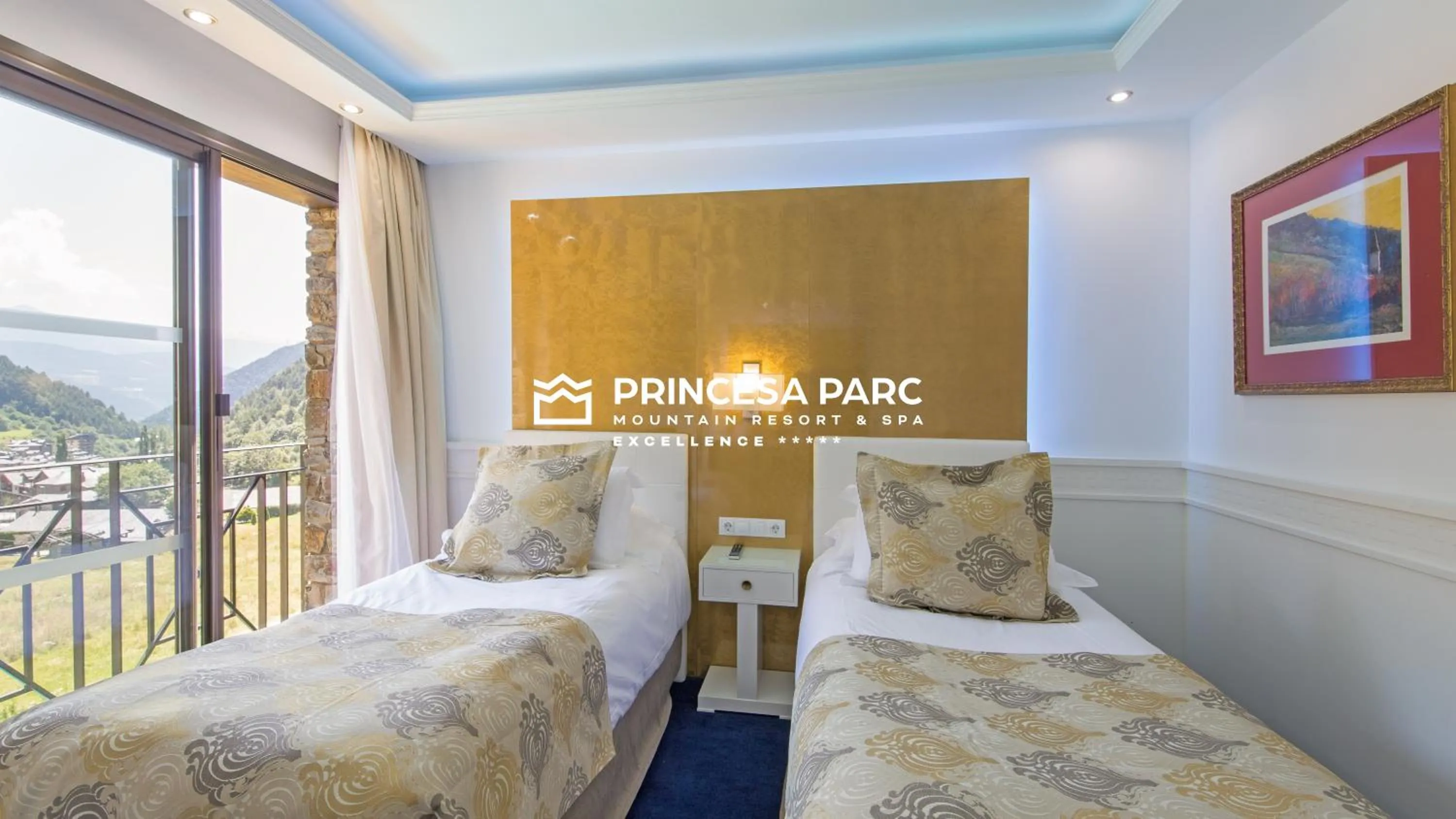 Bed in Hotel Princesa Parc Excellence