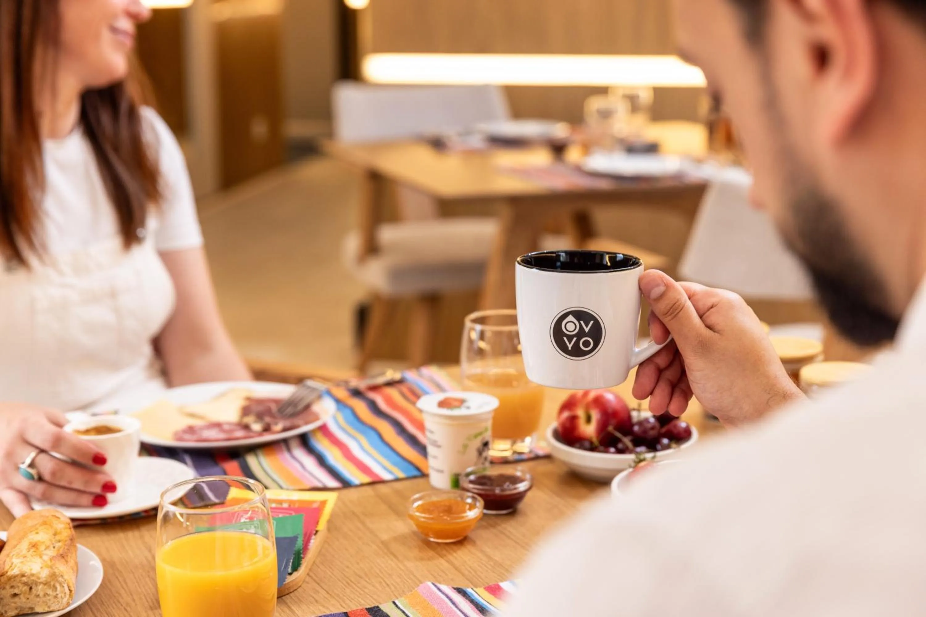 Breakfast in OVYO Hôtel