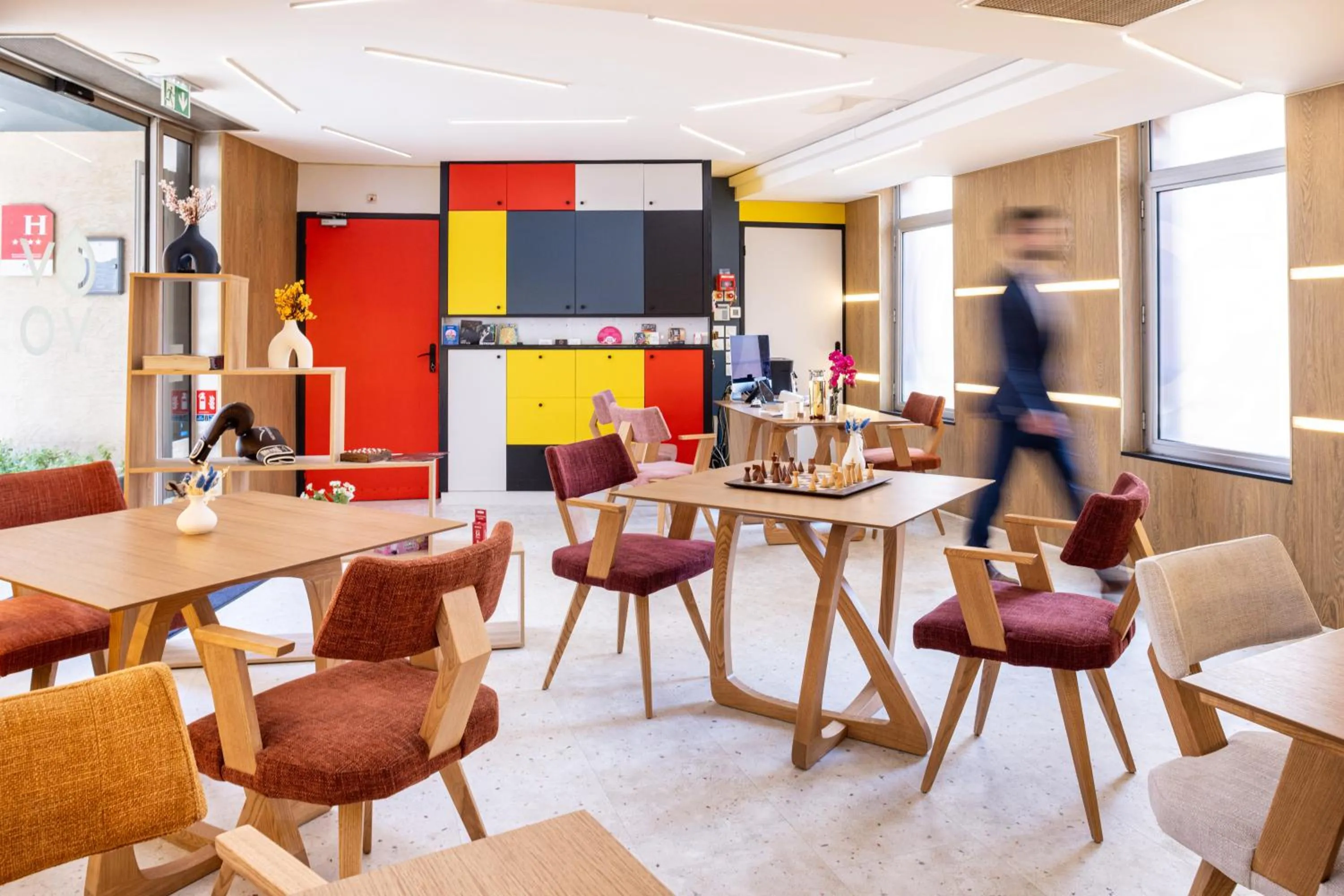 Lobby or reception in OVYO Hôtel