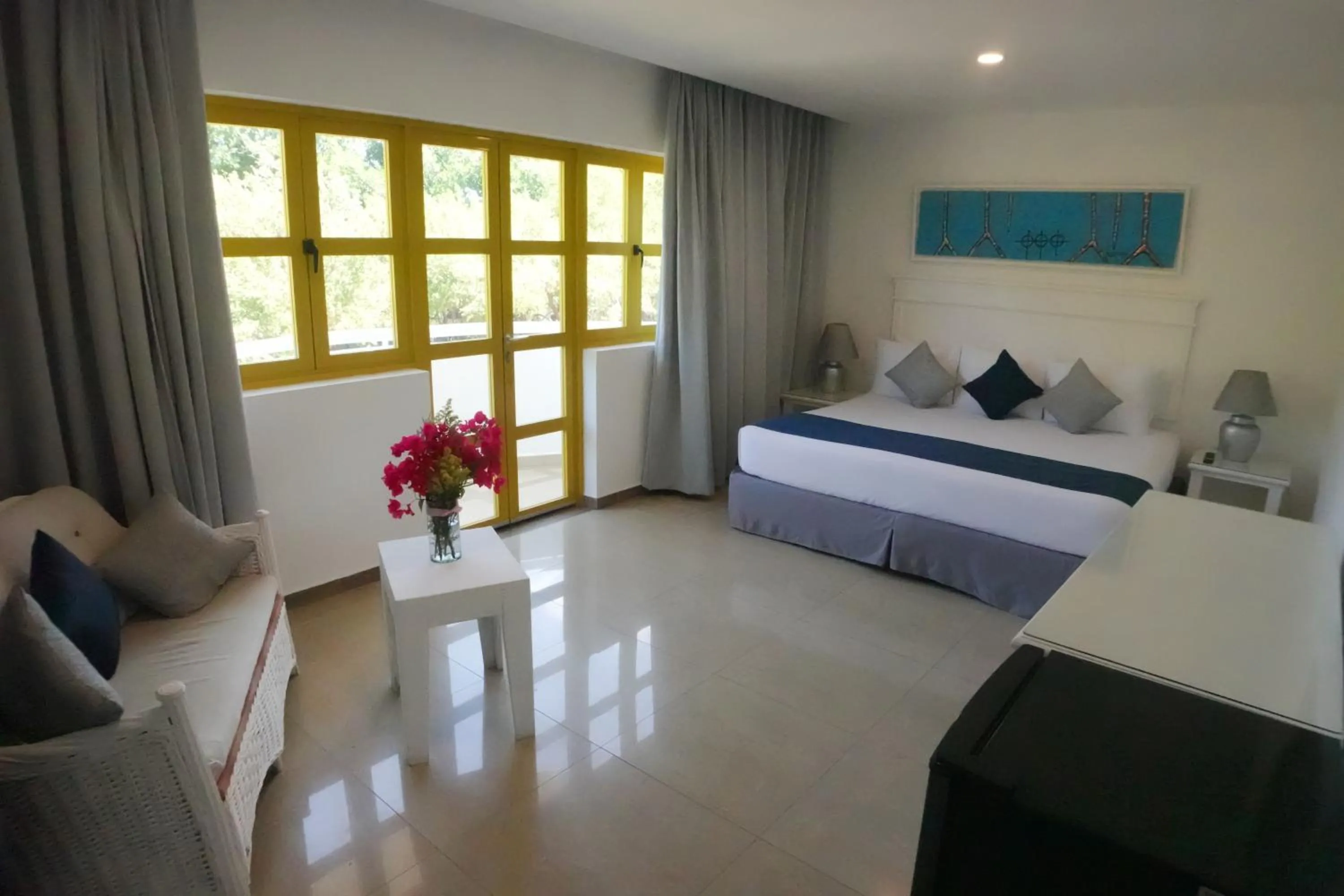 Decorative detail, Bed in Sunsol Ecoland