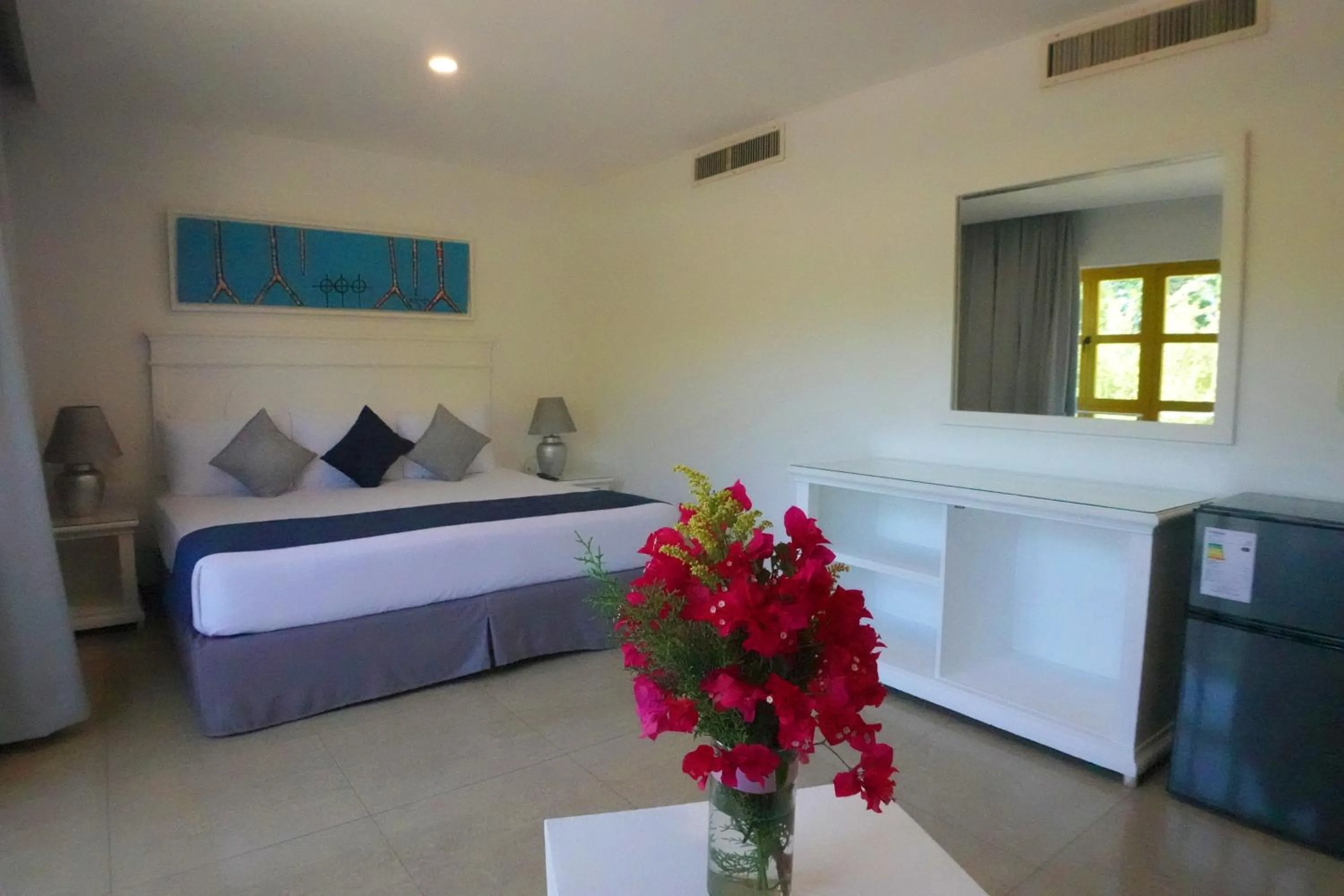 Decorative detail, Bed in Sunsol Ecoland