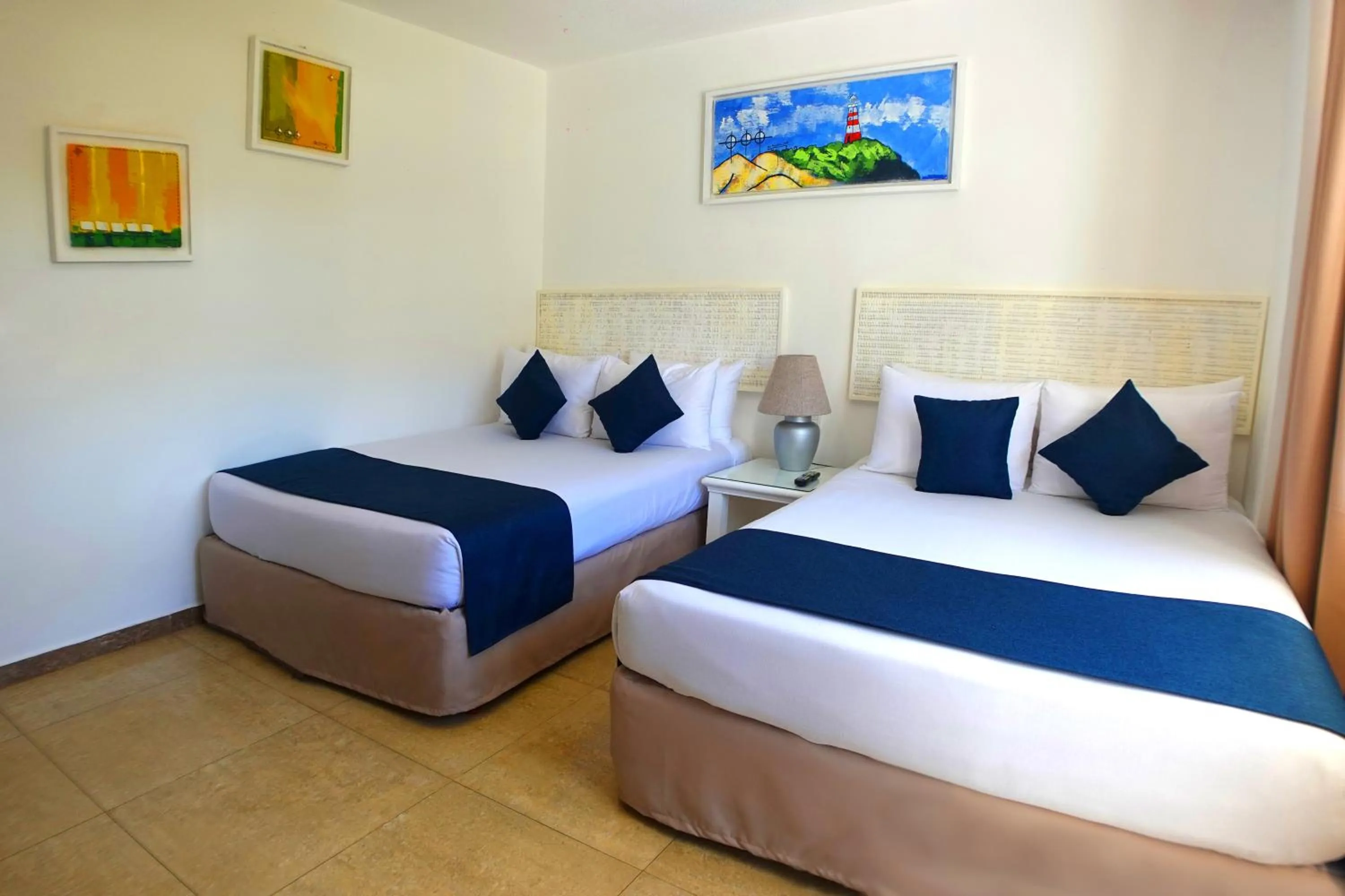 Decorative detail, Bed in Sunsol Ecoland