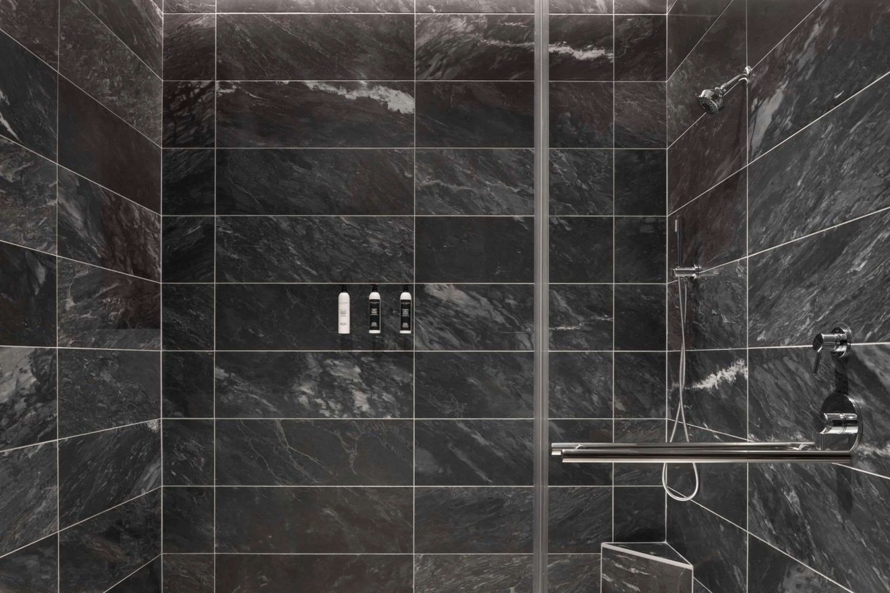 Bathroom in Caesars Republic Scottsdale, a Hilton Hotel