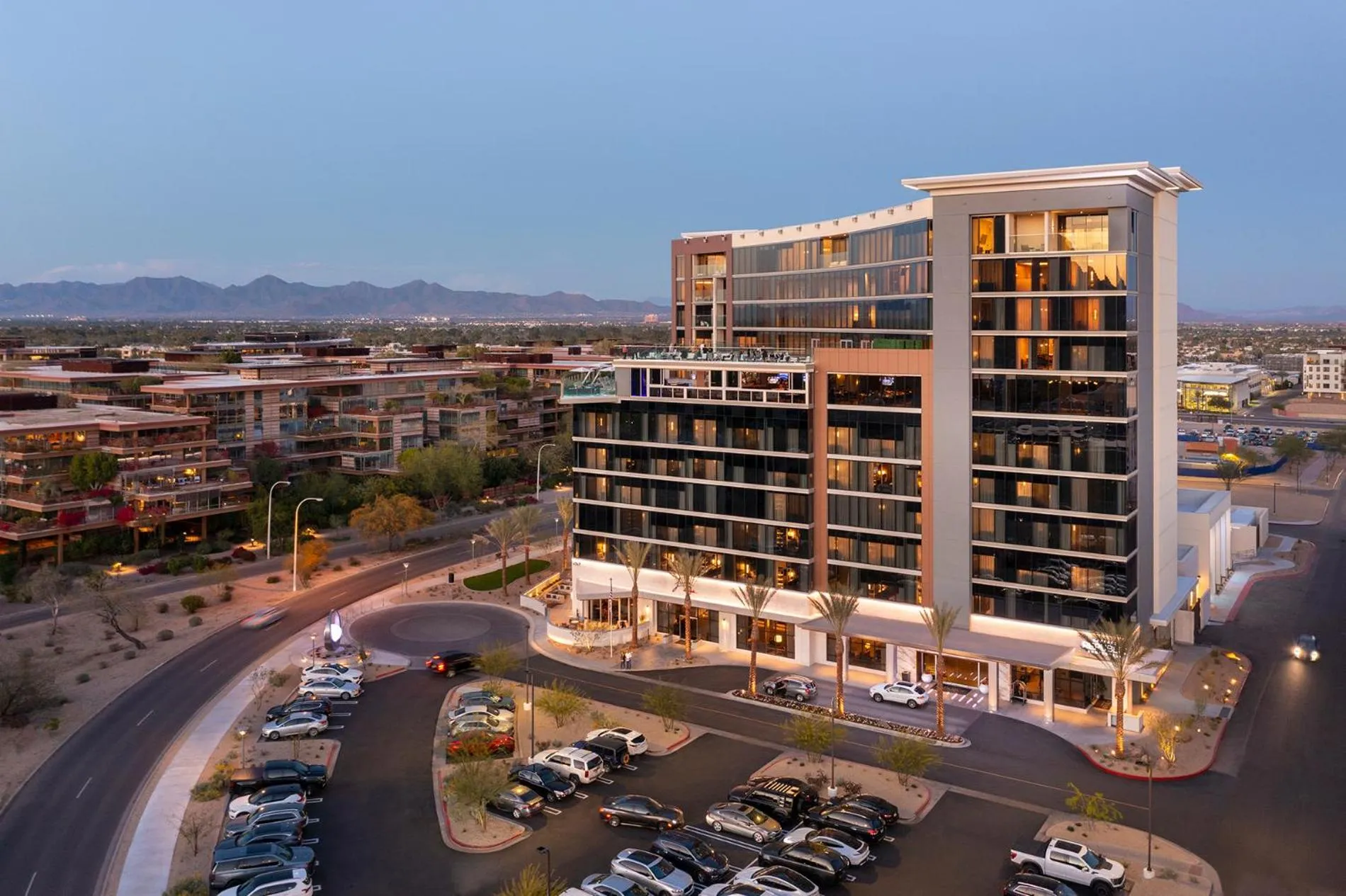 Property building in Caesars Republic Scottsdale, a Hilton Hotel