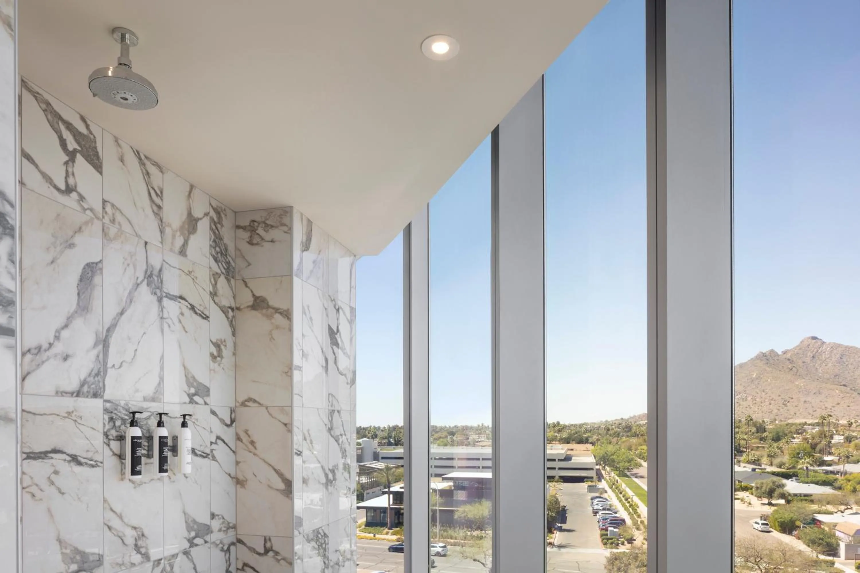 Bathroom in Caesars Republic Scottsdale, a Hilton Hotel