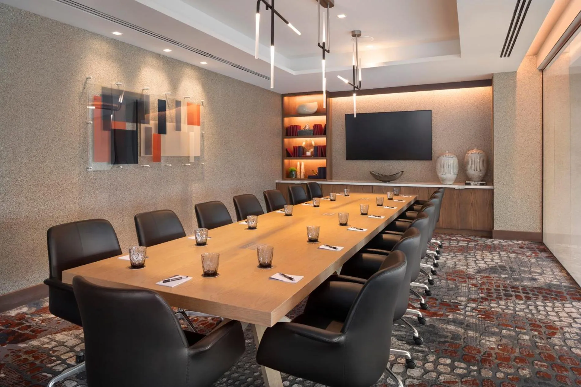 Meeting/conference room in Caesars Republic Scottsdale, a Hilton Hotel