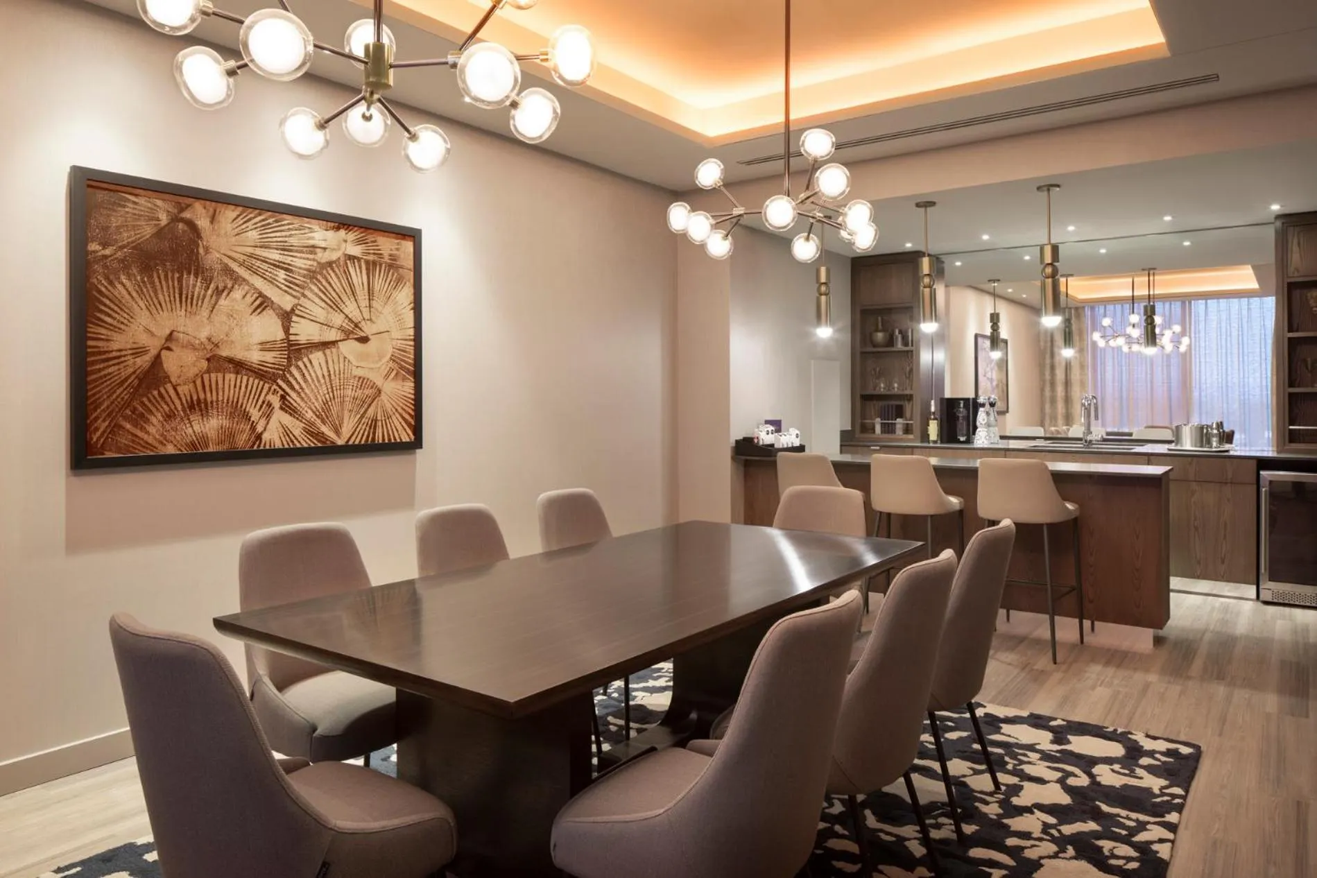 kitchen in Caesars Republic Scottsdale, a Hilton Hotel