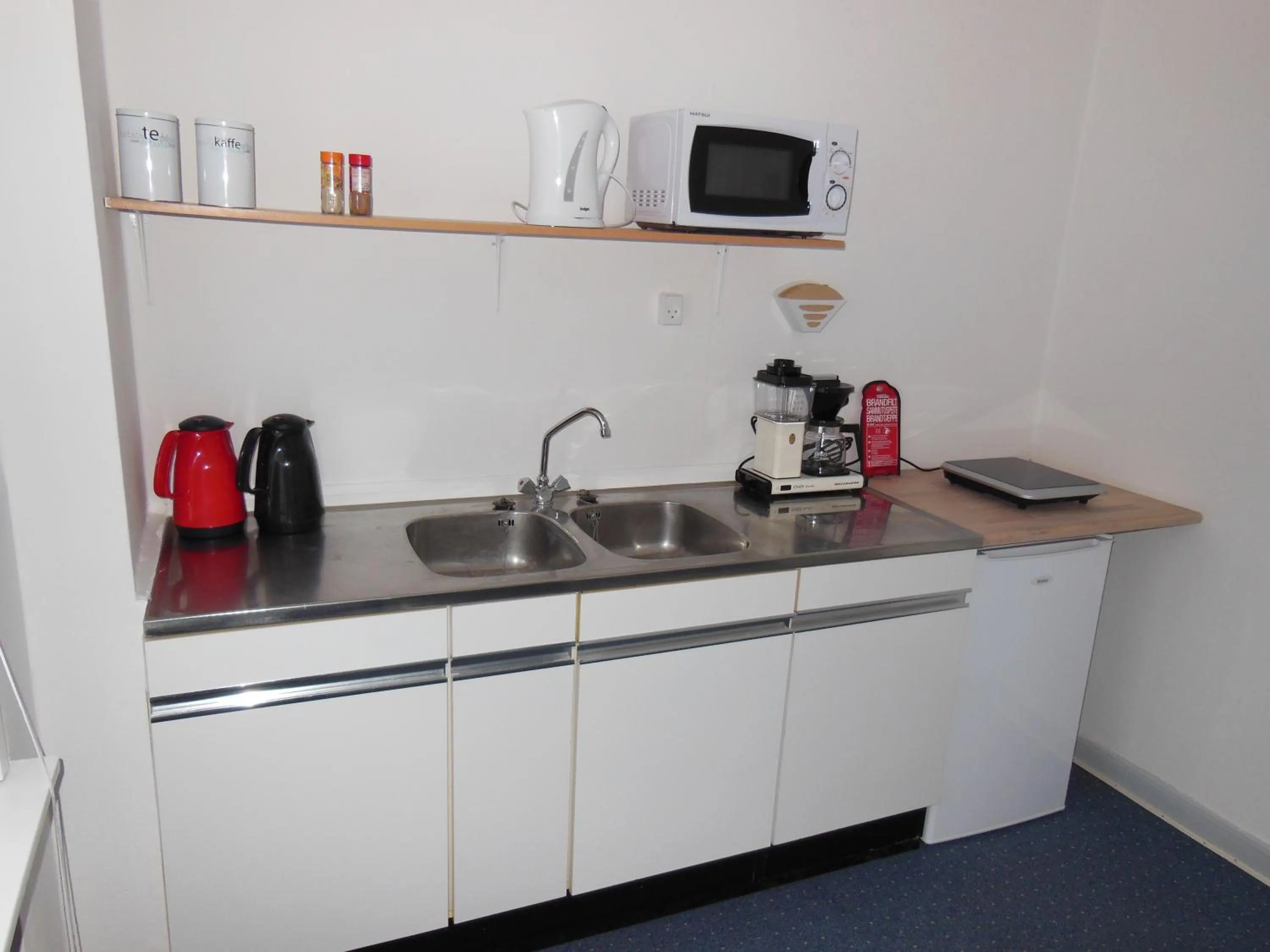 Coffee/tea facilities in Bed & Breakfast Sirius