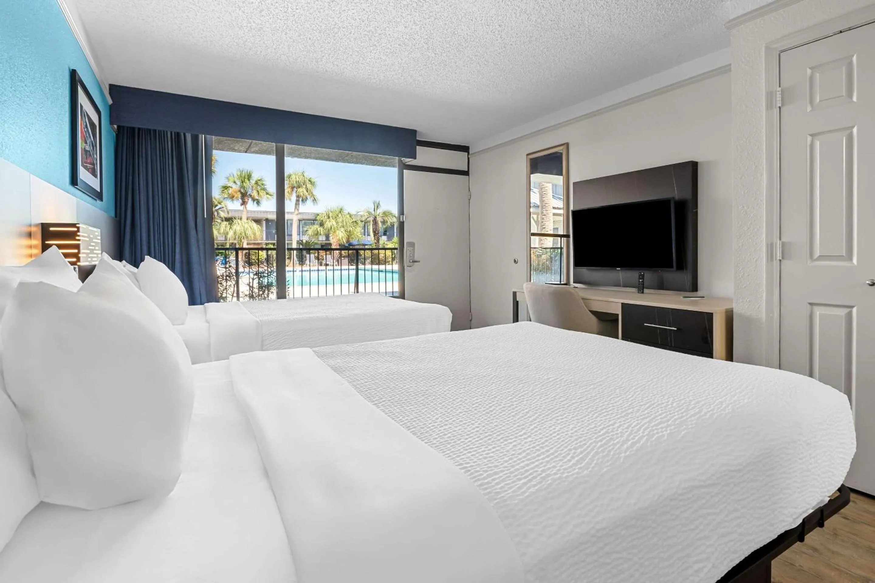 Bedroom, Bed in Suburban Studios Slidell I-10