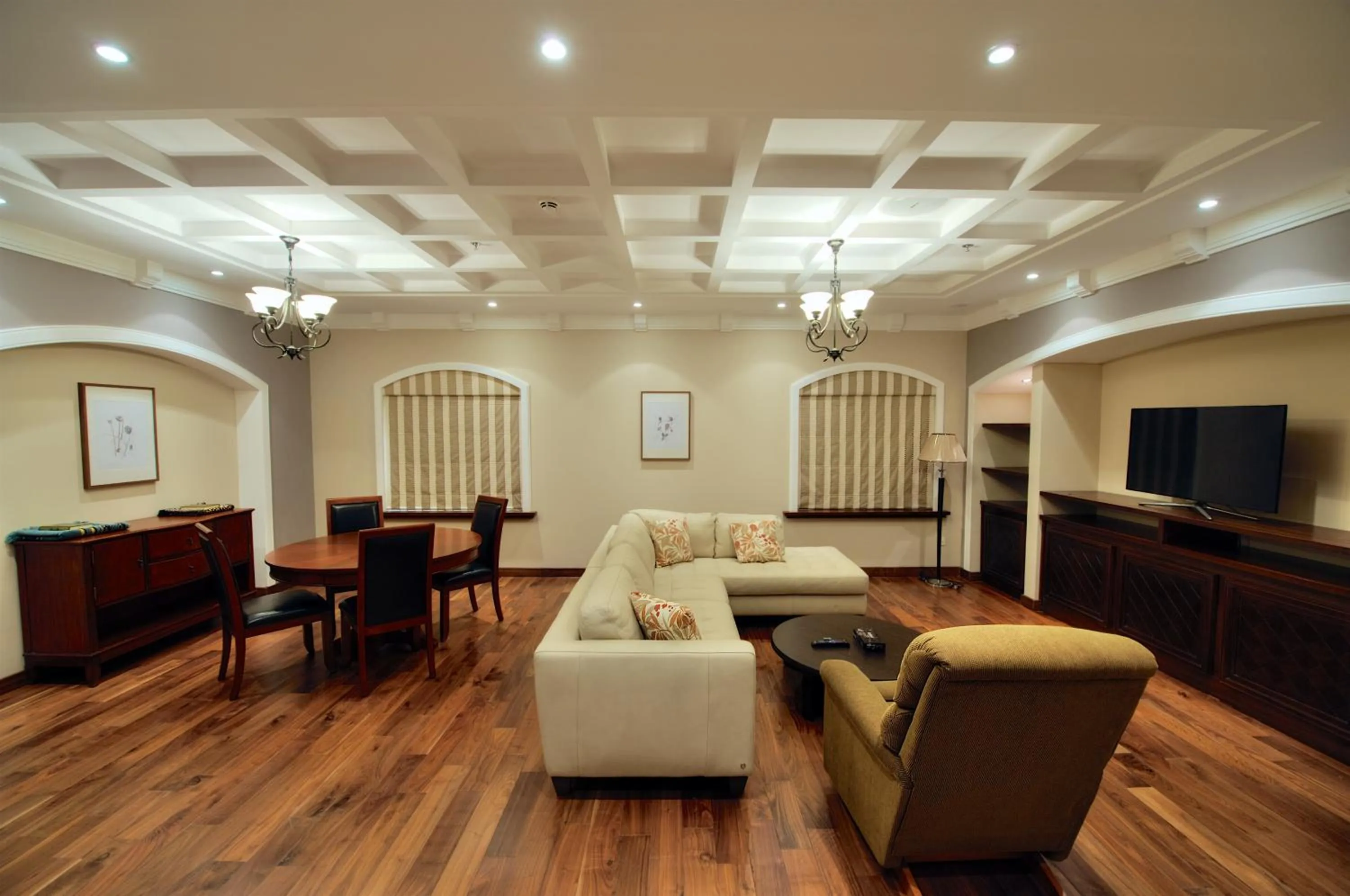 Living room in Rawasi Hotel Apartments